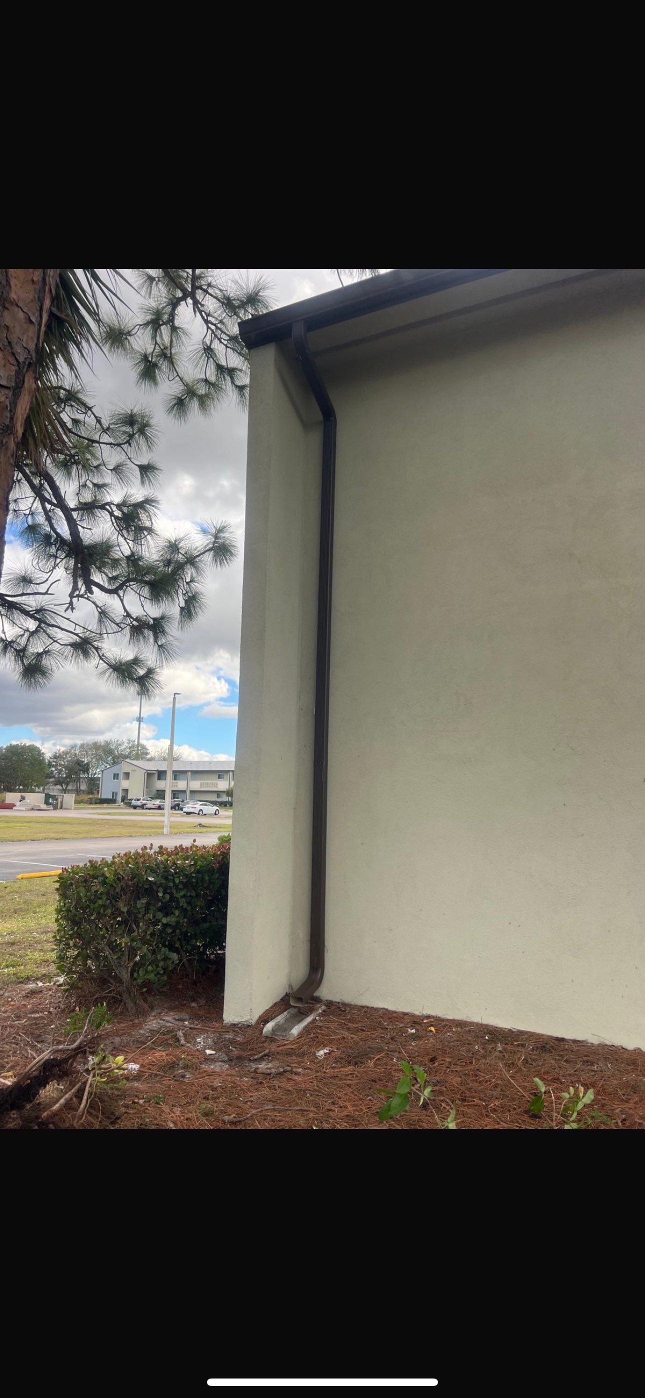 Bronze Downspouts Installation in Fort Myers FL by Gutter Professors