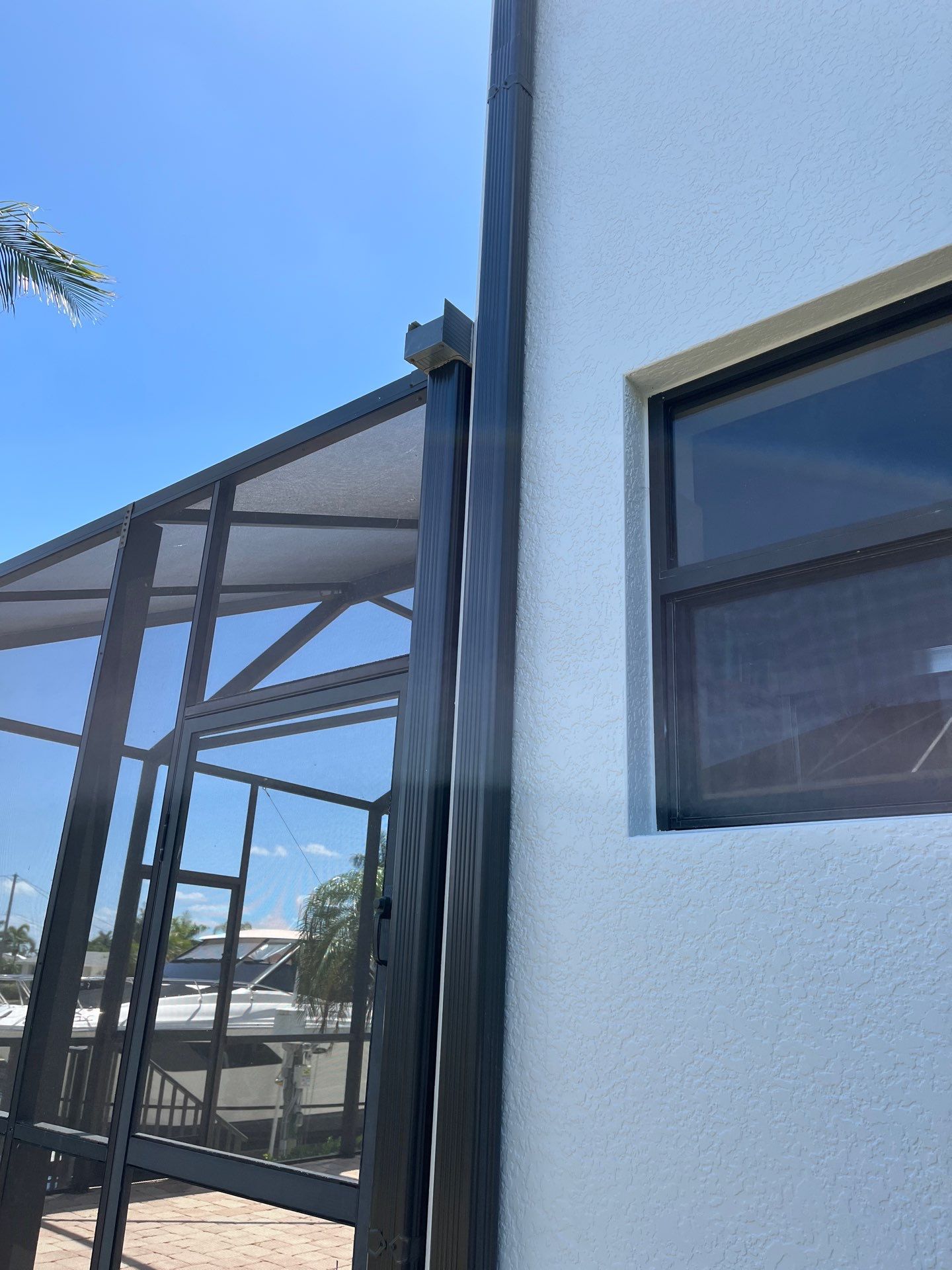 Stylish seamless gutters in Cape Coral FL by Gutter Professors