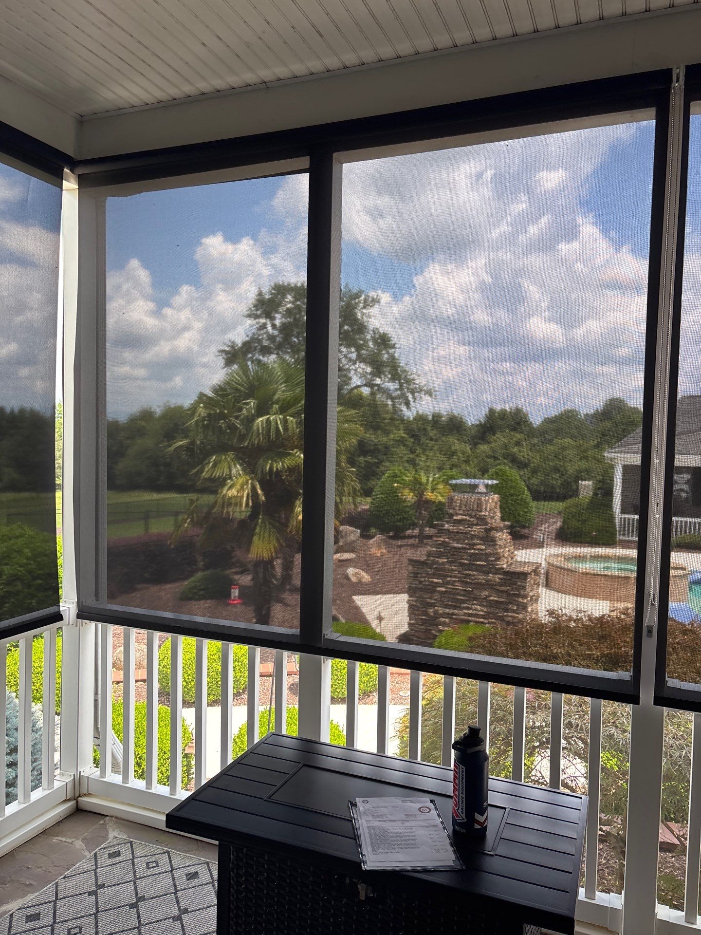 Patio Shades in Easley, SC by Southern Traditions Window Fashions