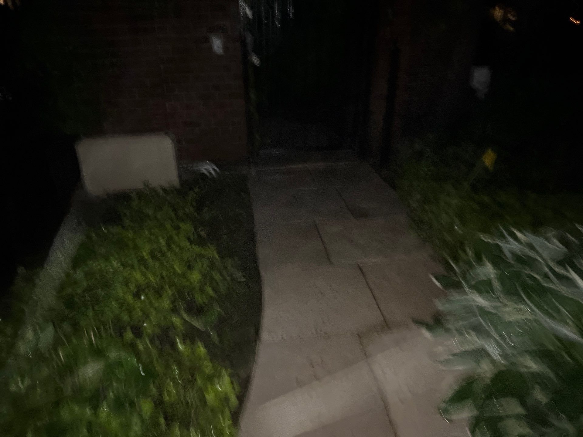 Brick paver clean, sand and seal.  using Algaecide, soft wash soap by Northern Power Washing LLC.