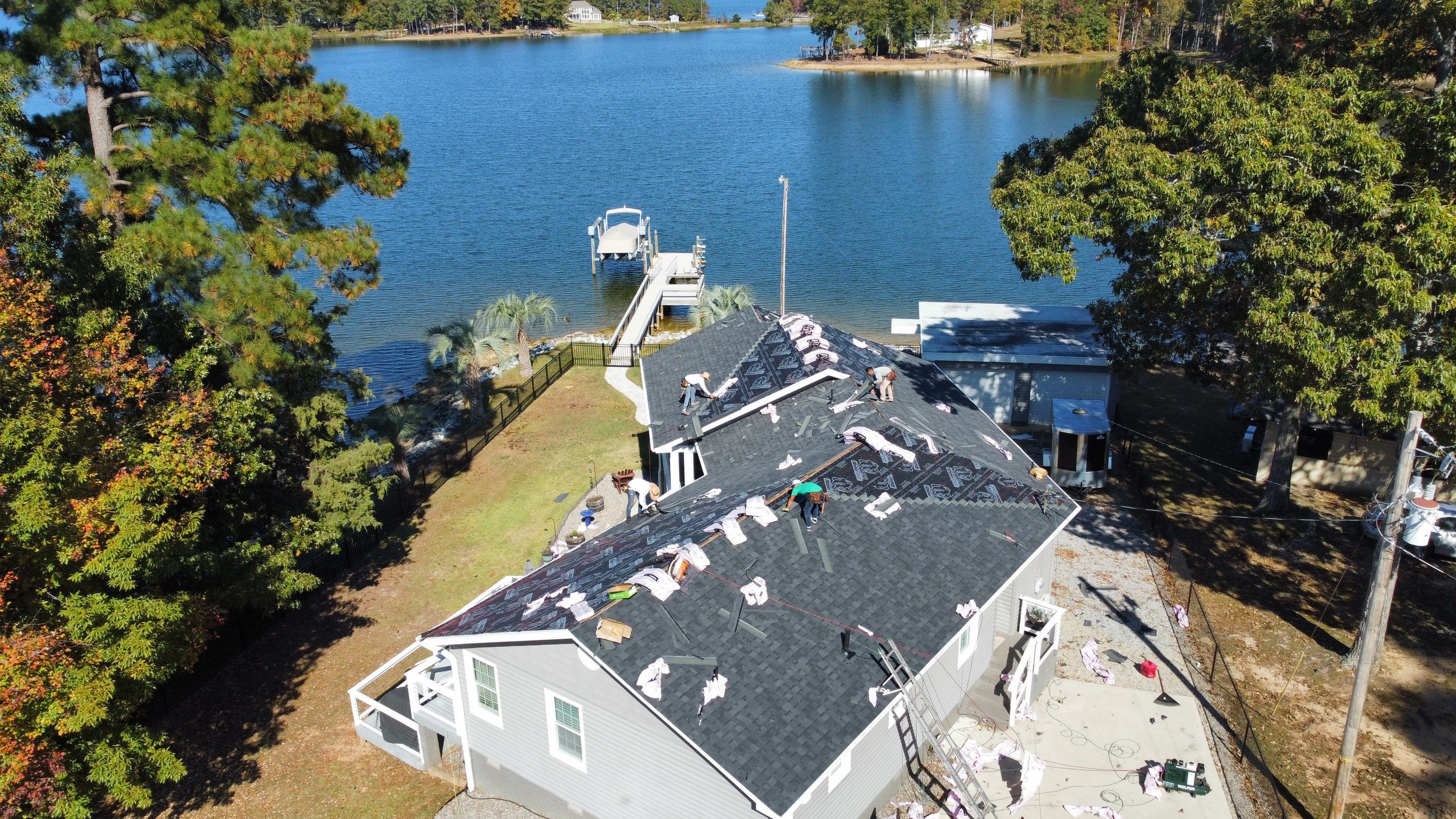 Roof Replacement using Owens Corning Duration Architectural Shingles by Midlands Roofing & Exteriors