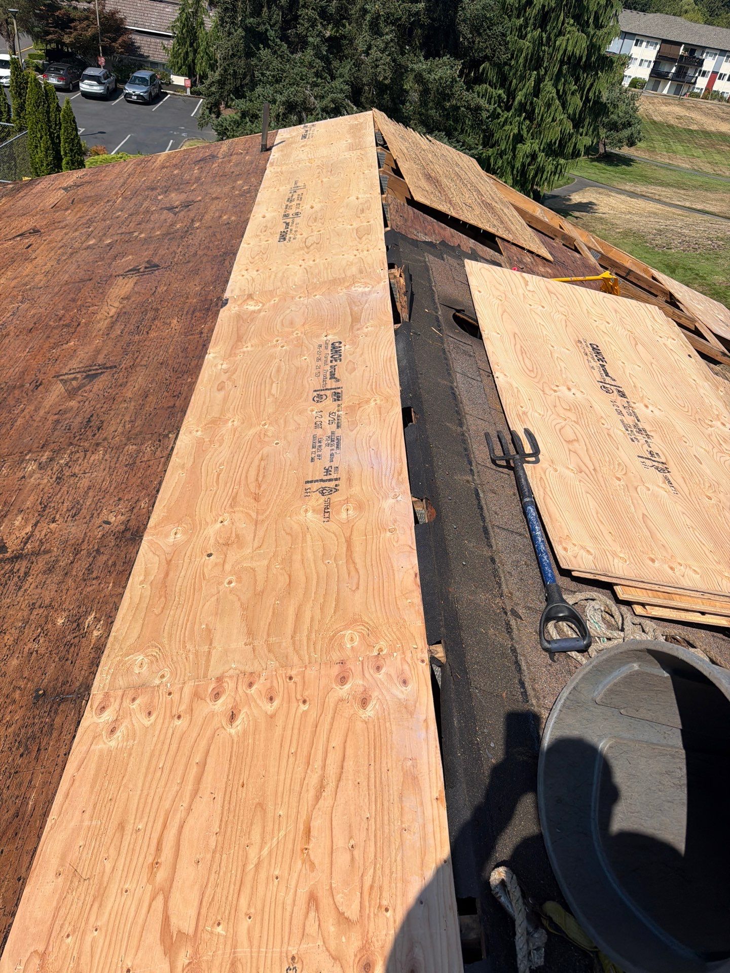 Residential Roofing Installation using GAF HDZ Shingles by Roofing Formula LLC