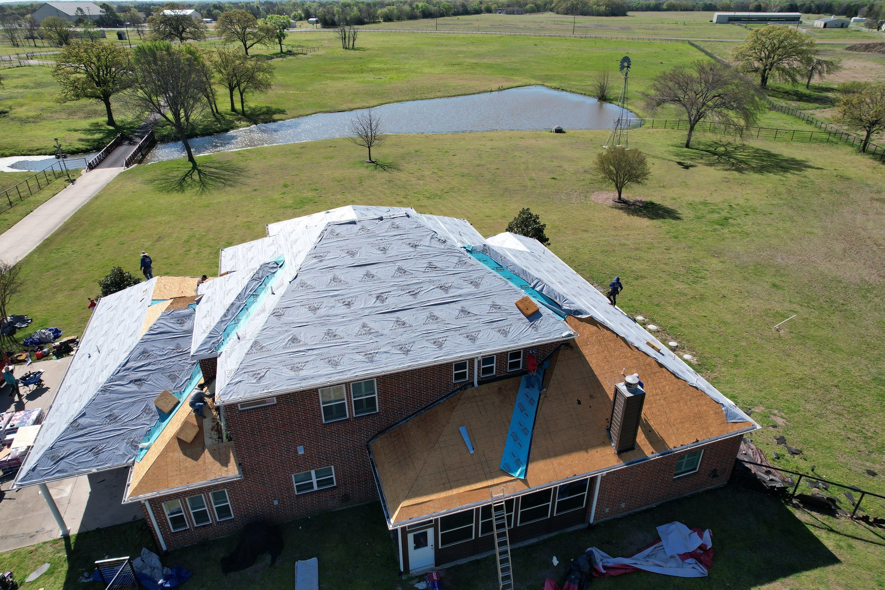 Project in Caddo Mills  by Zeus Exteriors