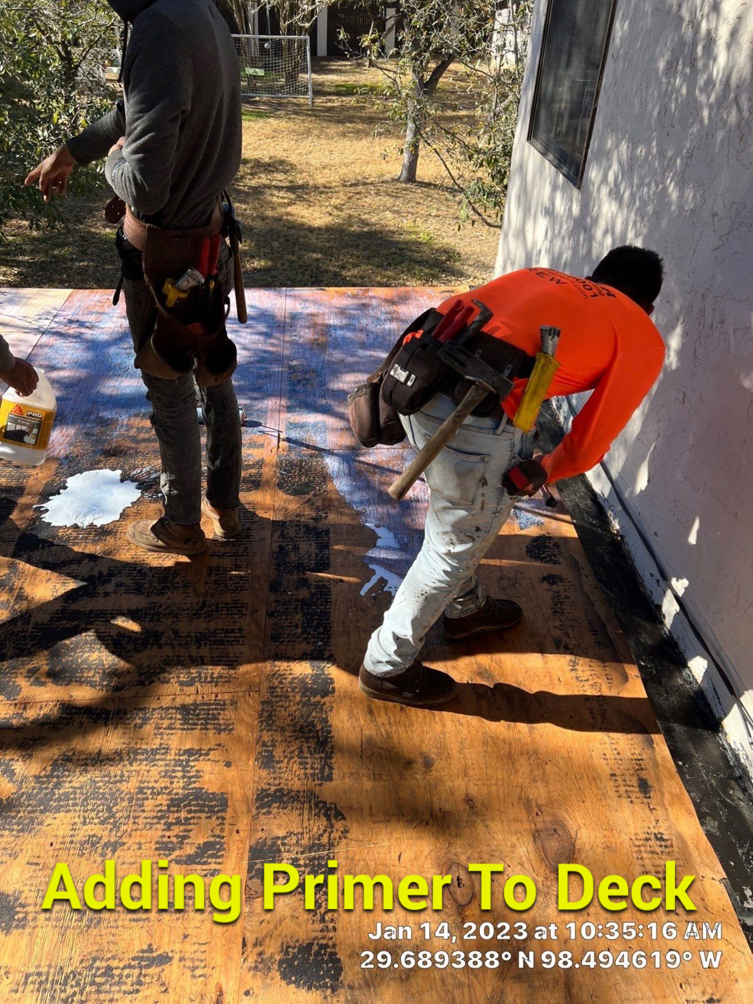 Residential Flat Roof Replacement using Mulehide Modified Bitumen Roofing by Premier Roofing and Contracting