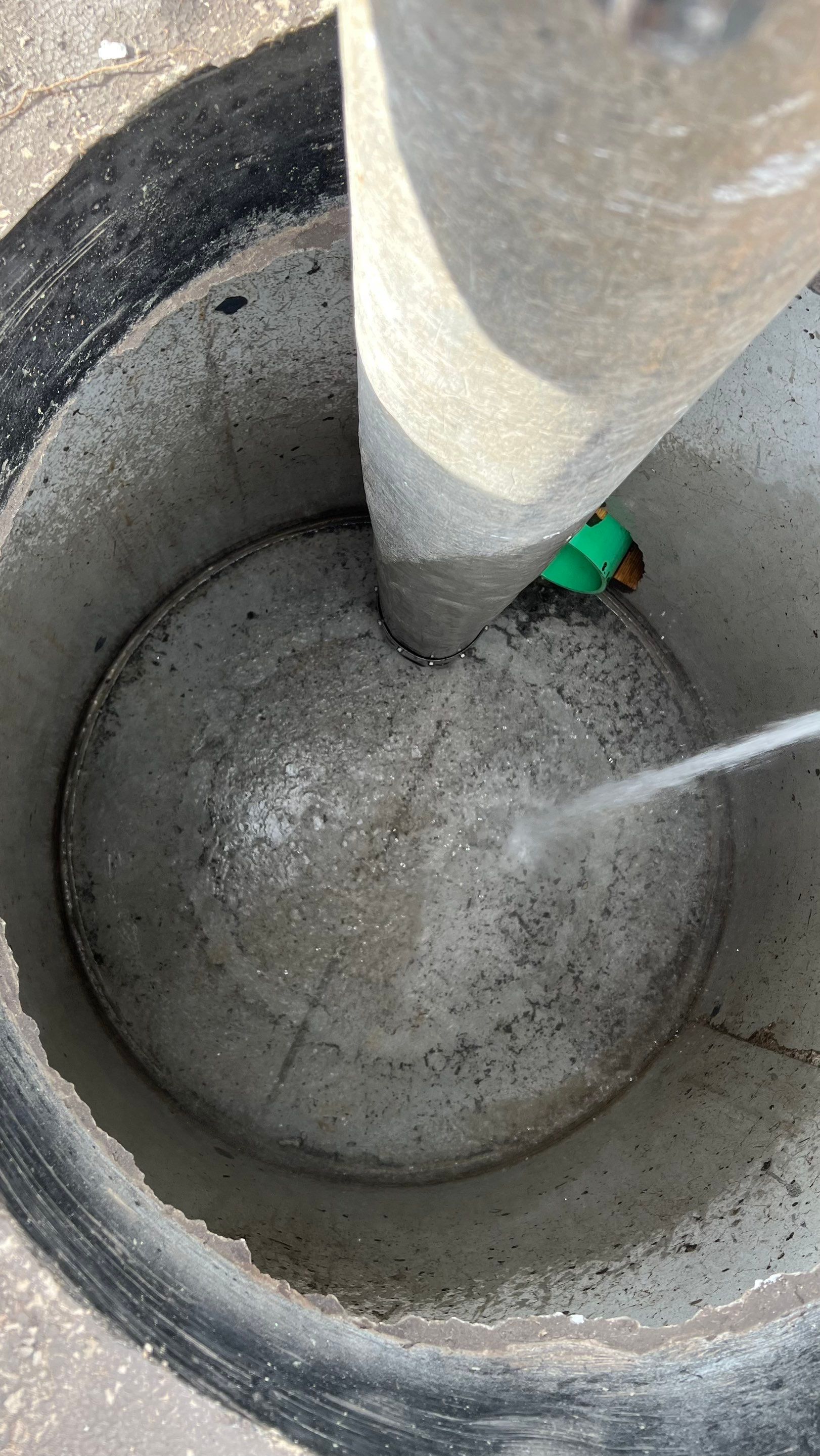 New Construction Sewer System Cleaning by APS Power & Water