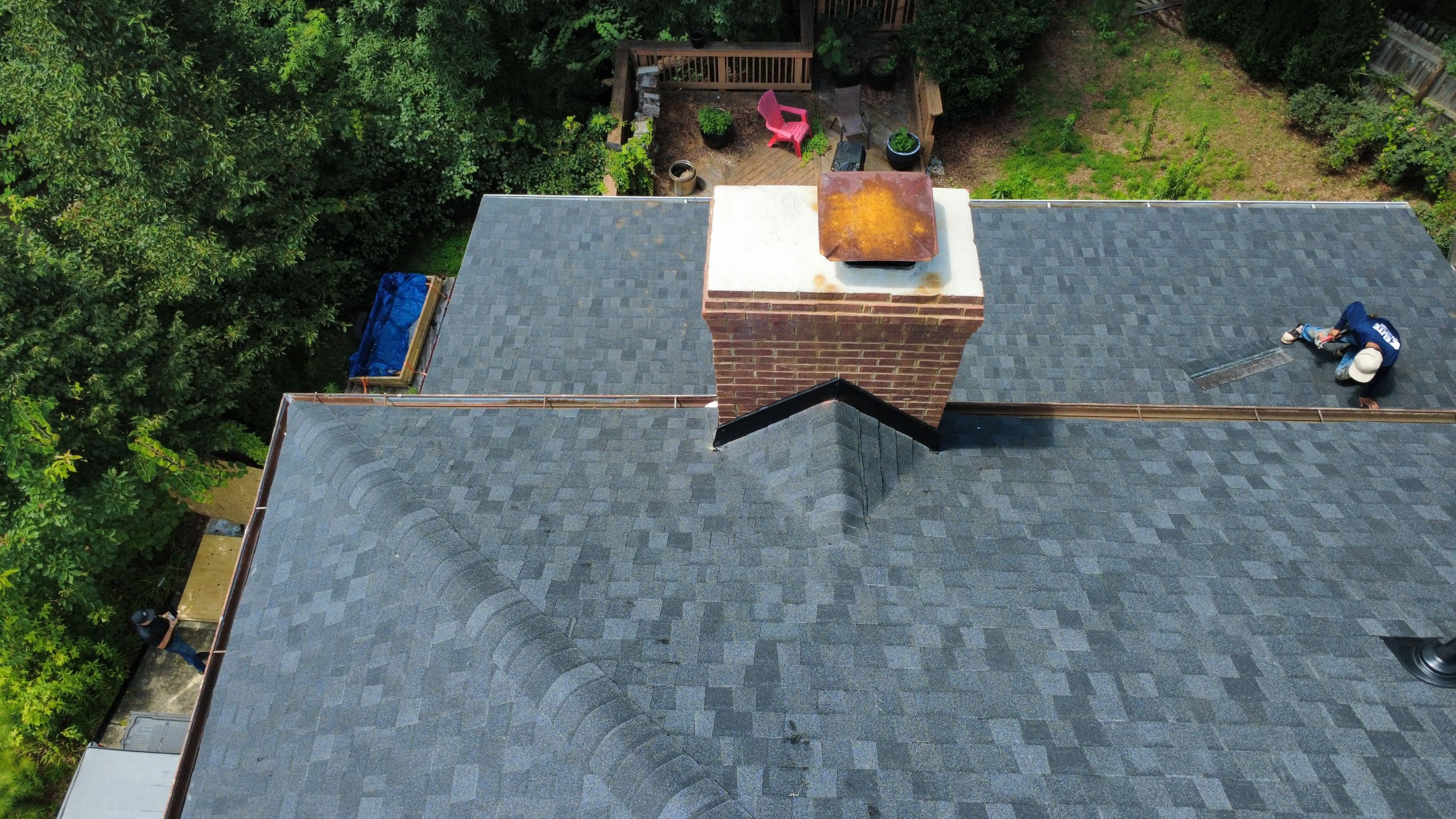 Roswell, GA Roof Replacement CertainTeed Landmark Charcoal by Reset Roofing