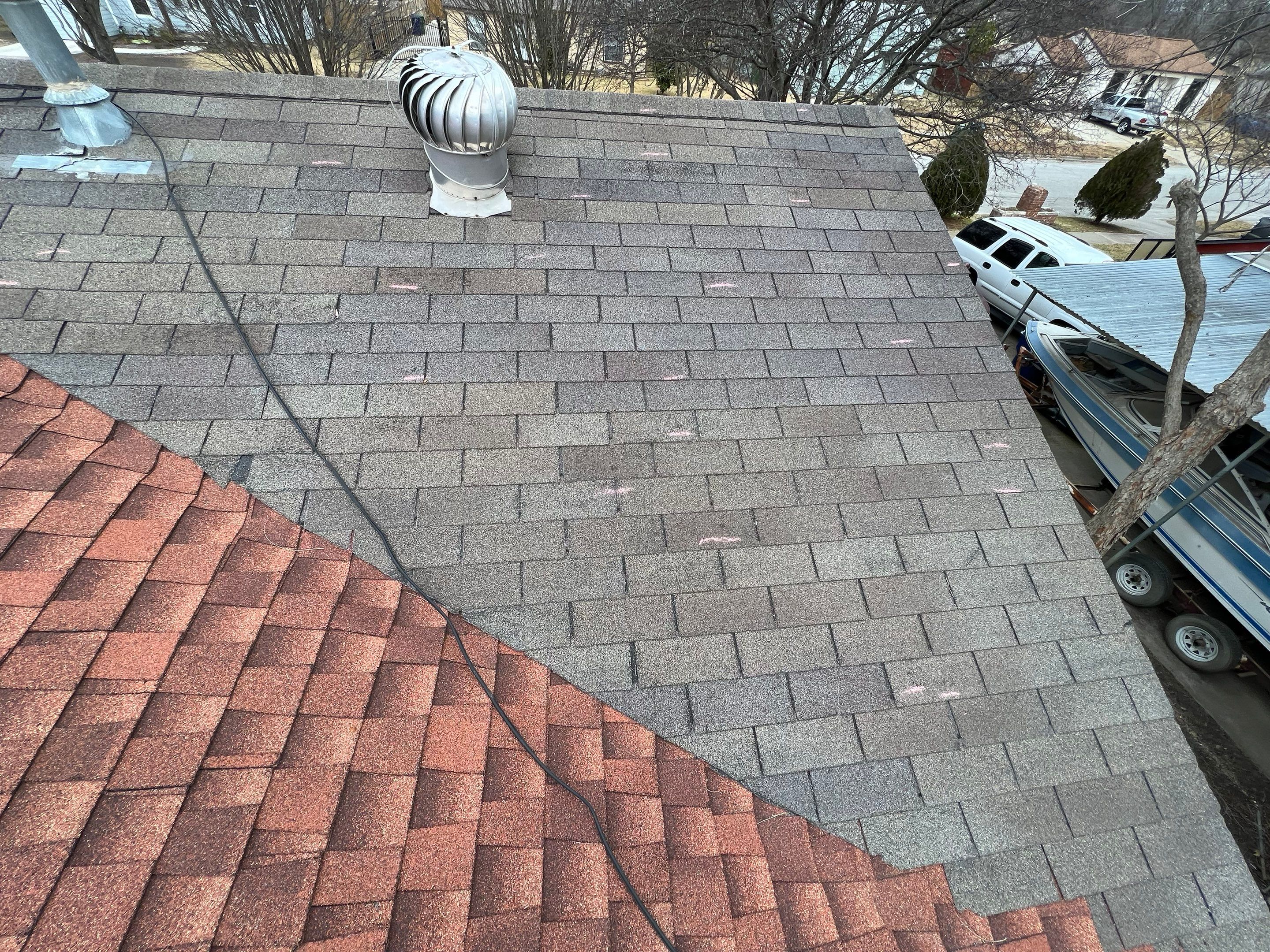 RojasRoof Damage by Spyder Roofing 