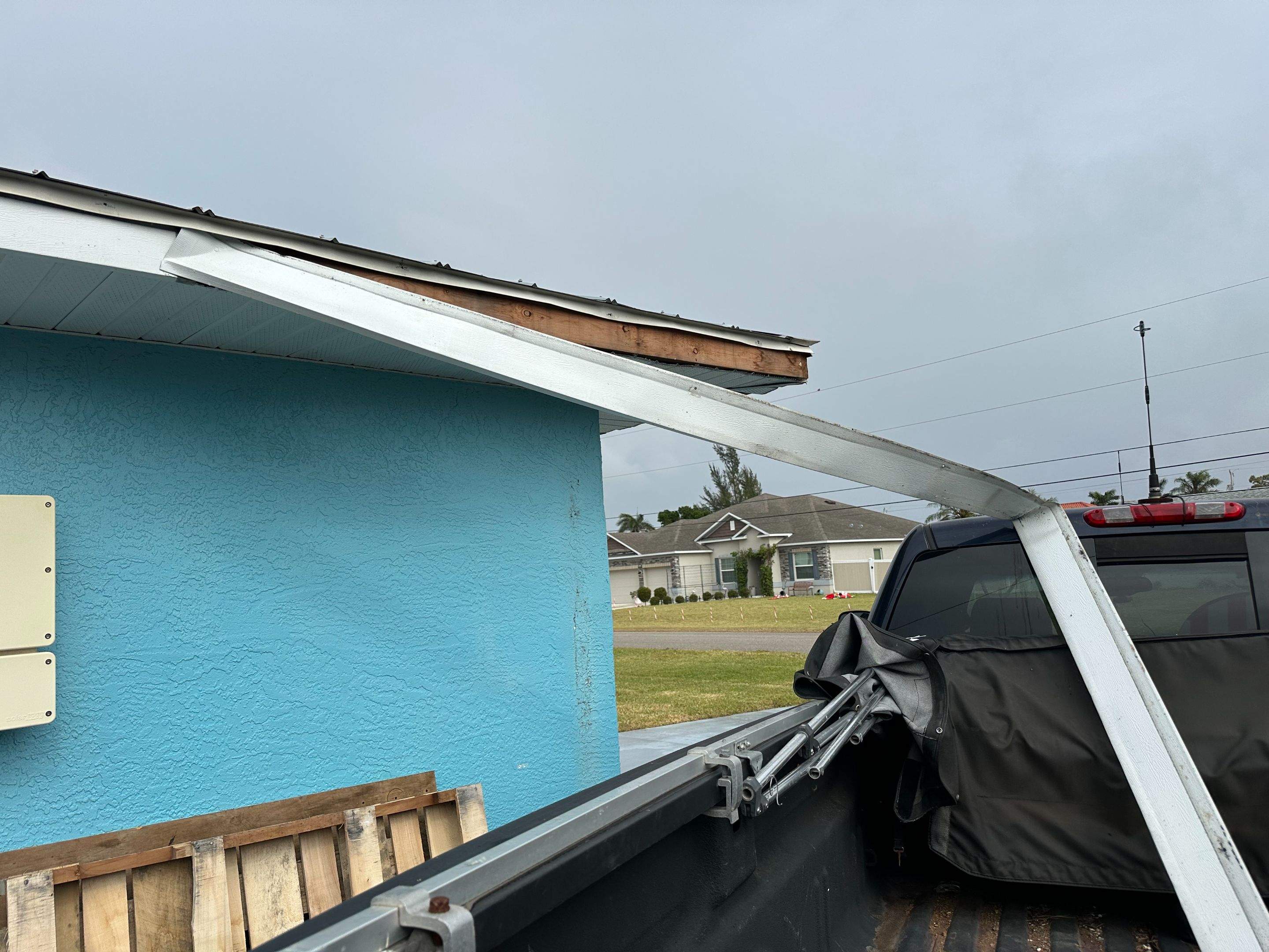 Residential Seamless Gutter Upgrade in Cape Coral FL by Gutter Professors