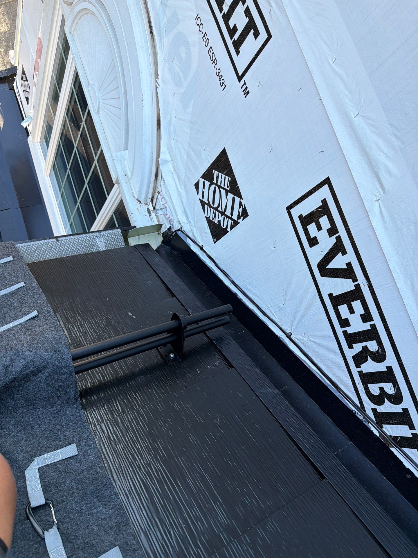 Beautiful James Hardie Siding & Tesla Solar Roof by American Home Contractors