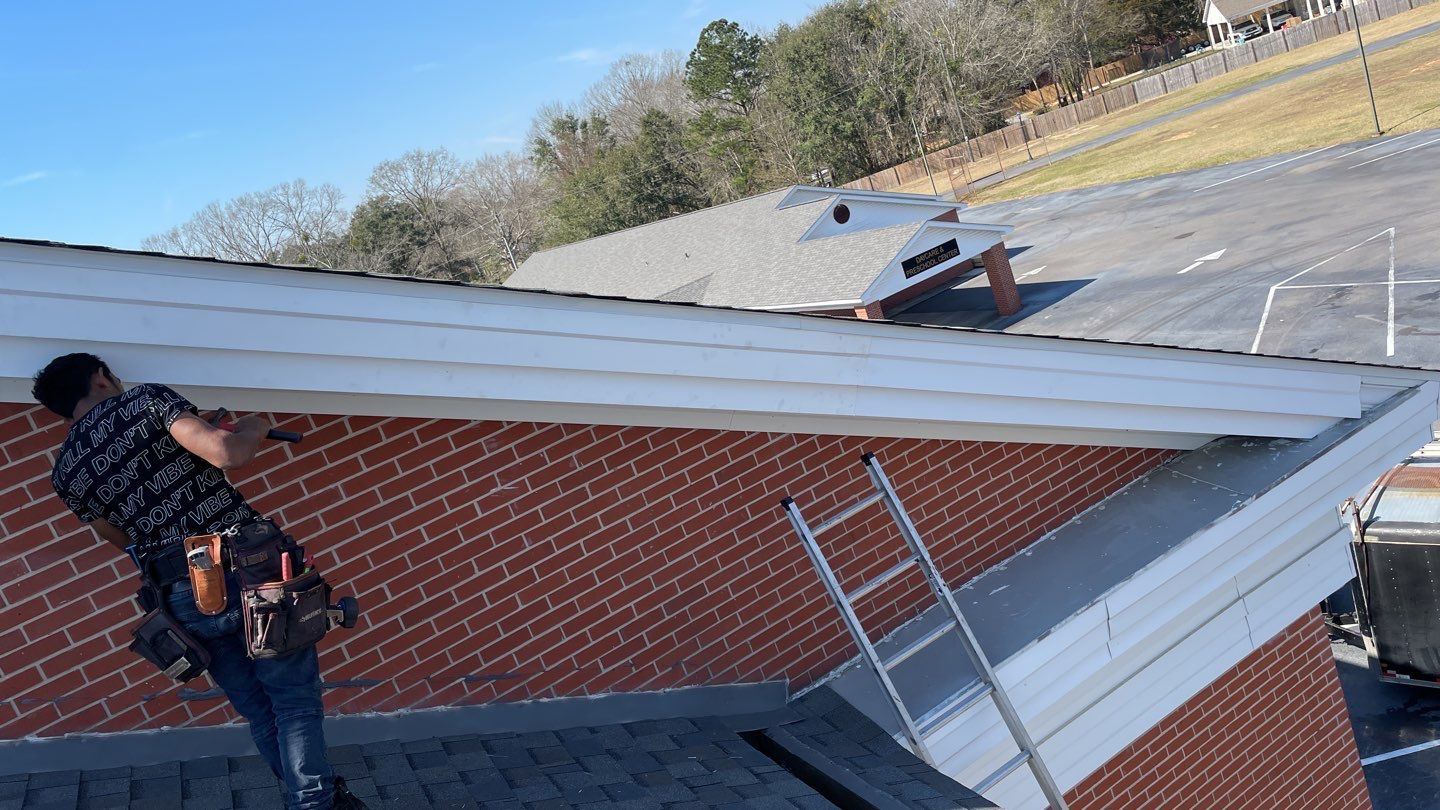 Commercial Roofing Installation using Roof Replacement by American Roofing & Construction LLC