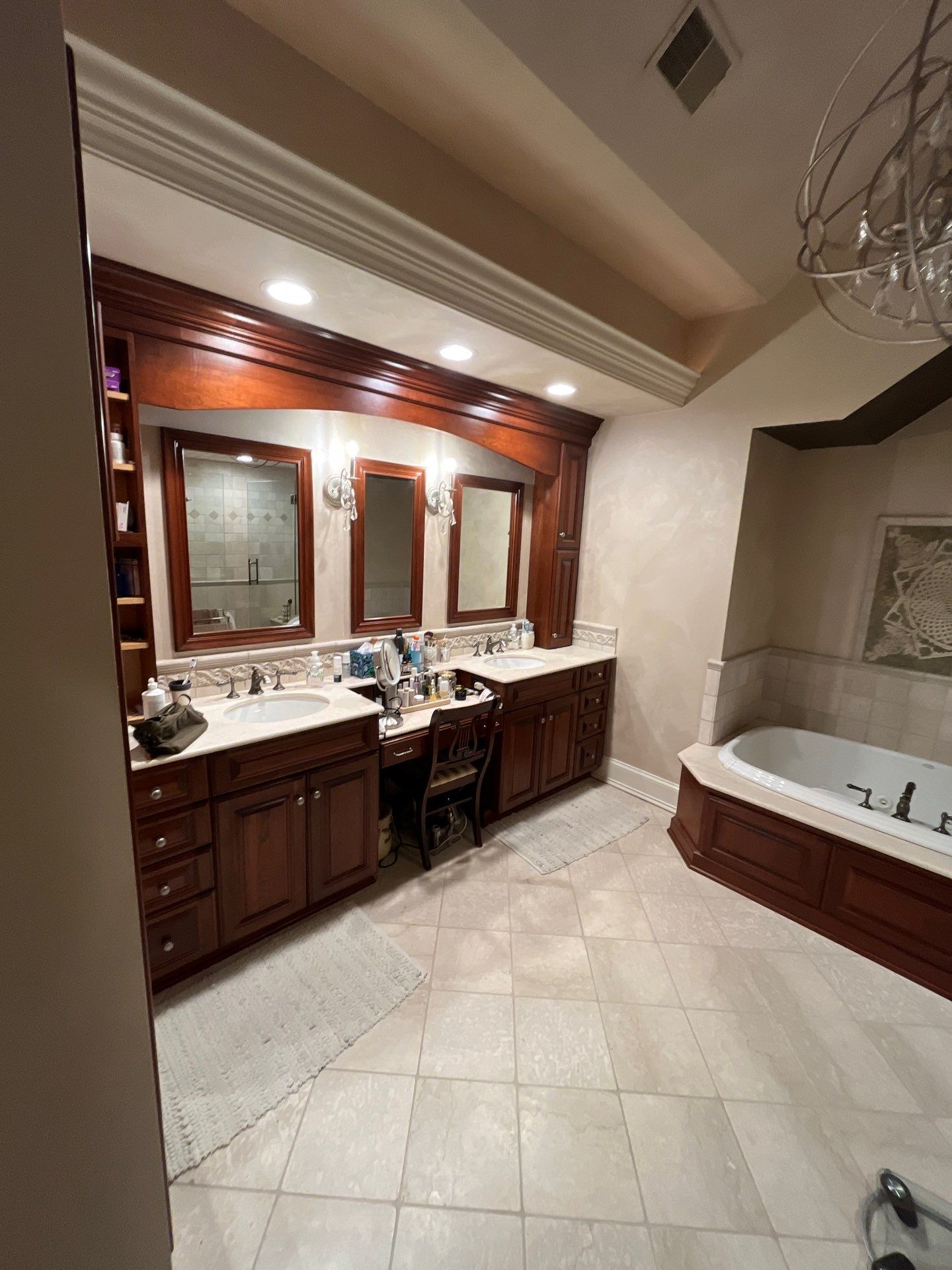 Incredible Master Bath and Closet by Snap Home Solutions