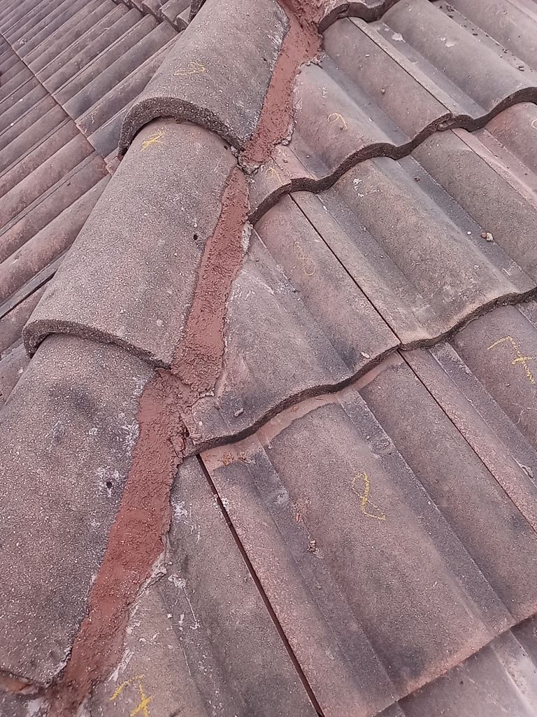Concrete Tile Roof Repair using Concrete Roof Tile by Aastro Roofing