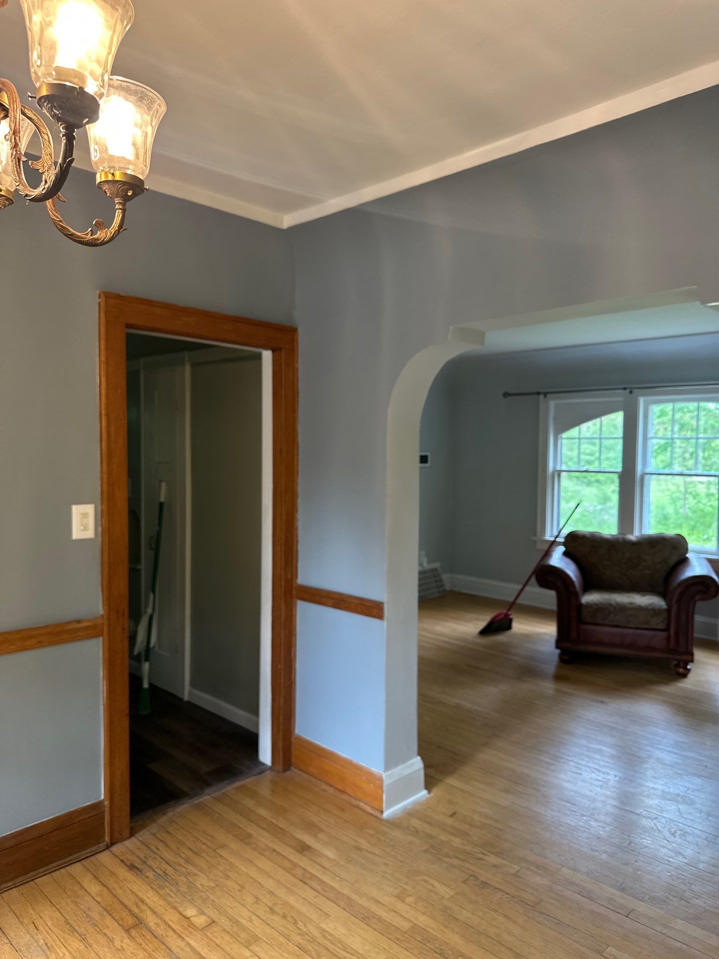 Interior Painting and Ceiling Restoration for a Milwaukee Residence by OCS Contracting Services