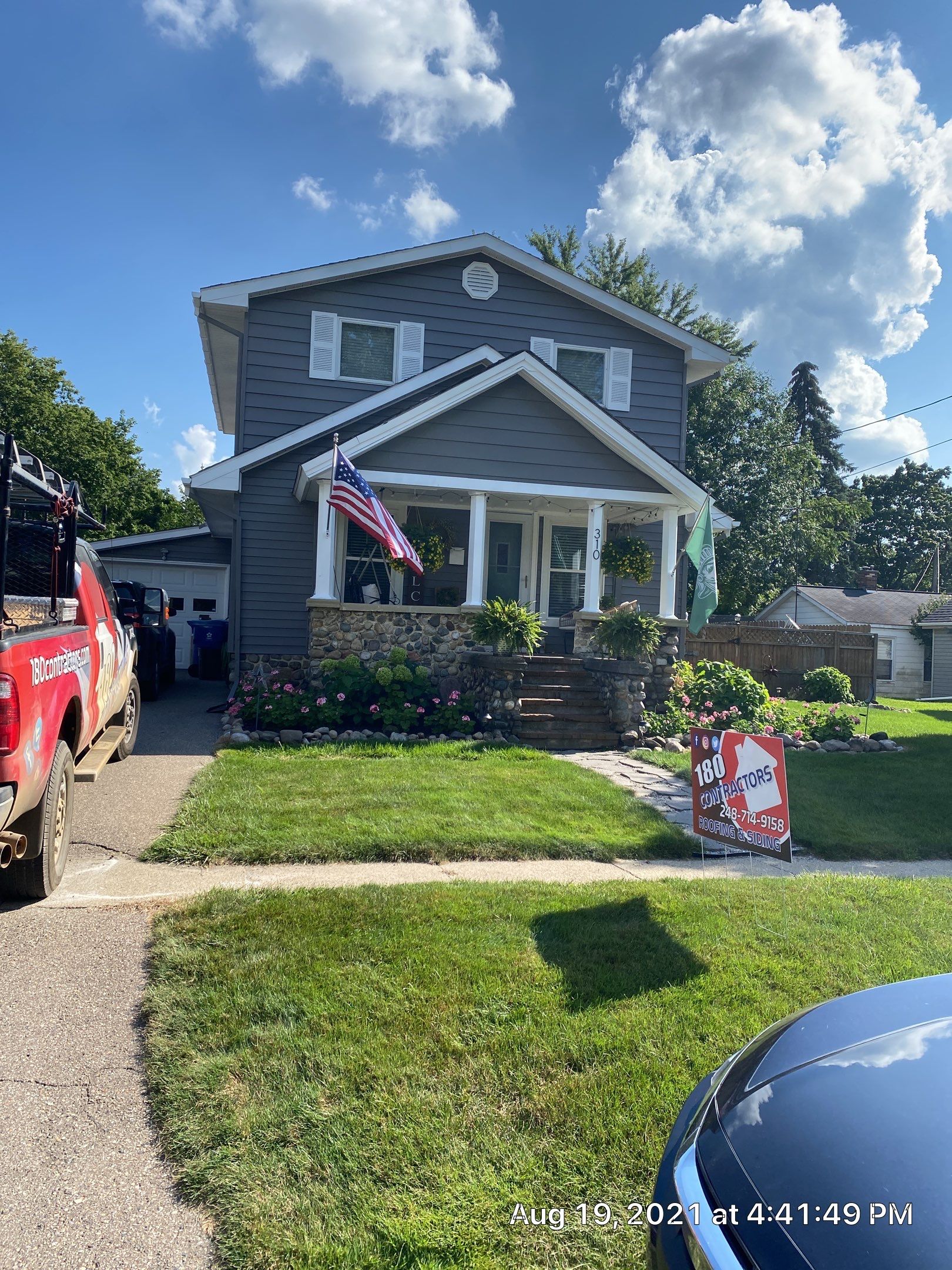 Roof Replacement using CertainTeed Landmark by 180 Contractors