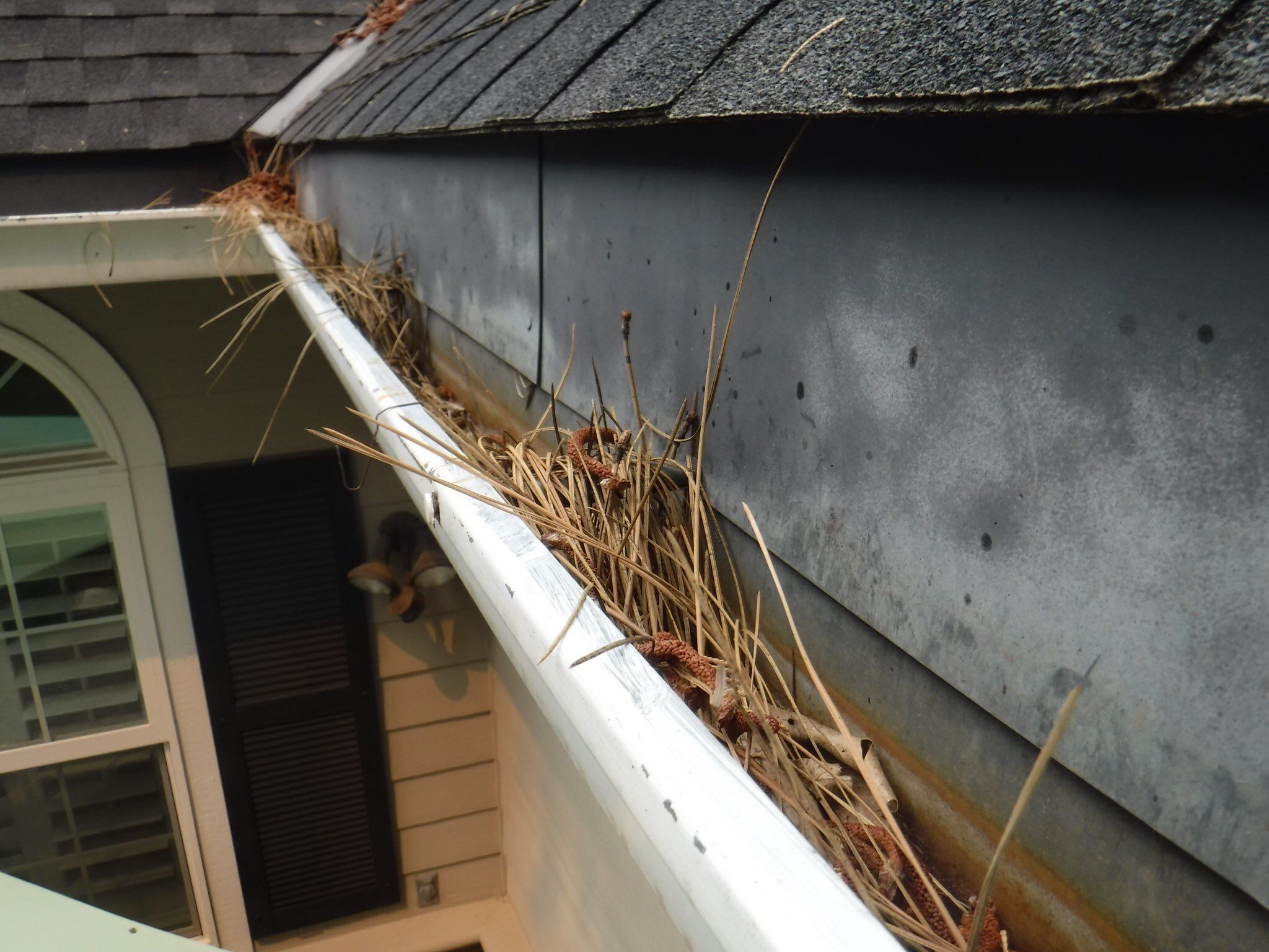 Gutter Installation using Englert LeafGuard Gutters by Byers Enterprises 