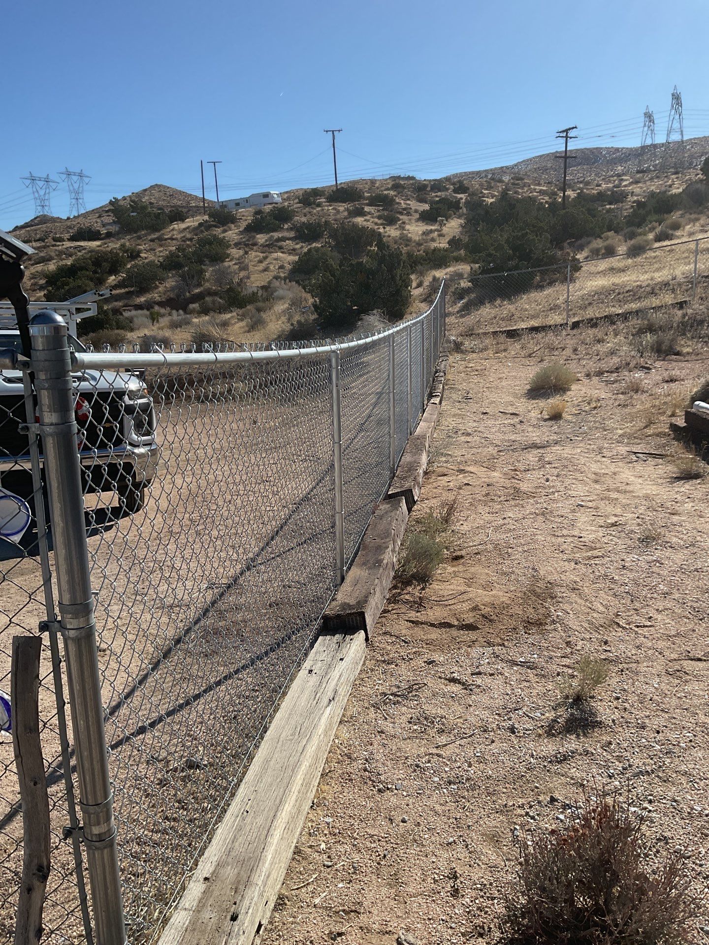 Fence Repair using chain -link by Fence Guys Inc. 