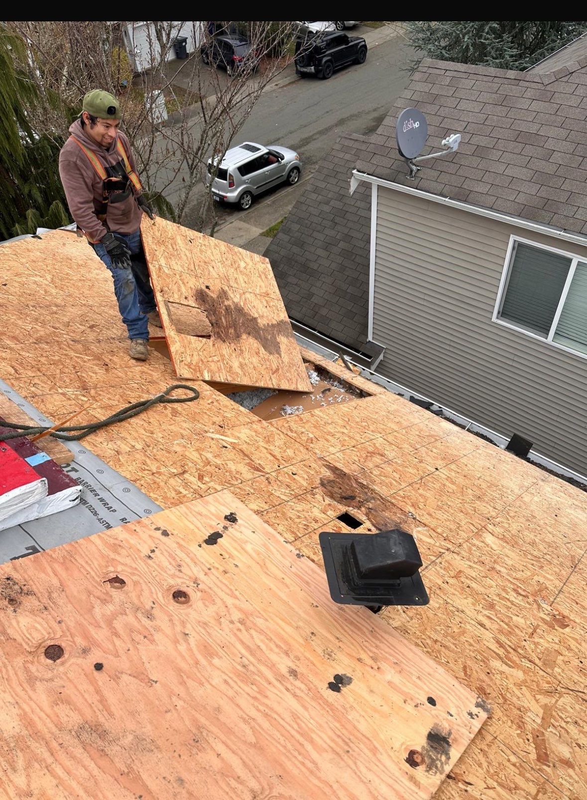 GAF Timberline NS, Pewter Gray  by Proline Roofing & Restoration LLC