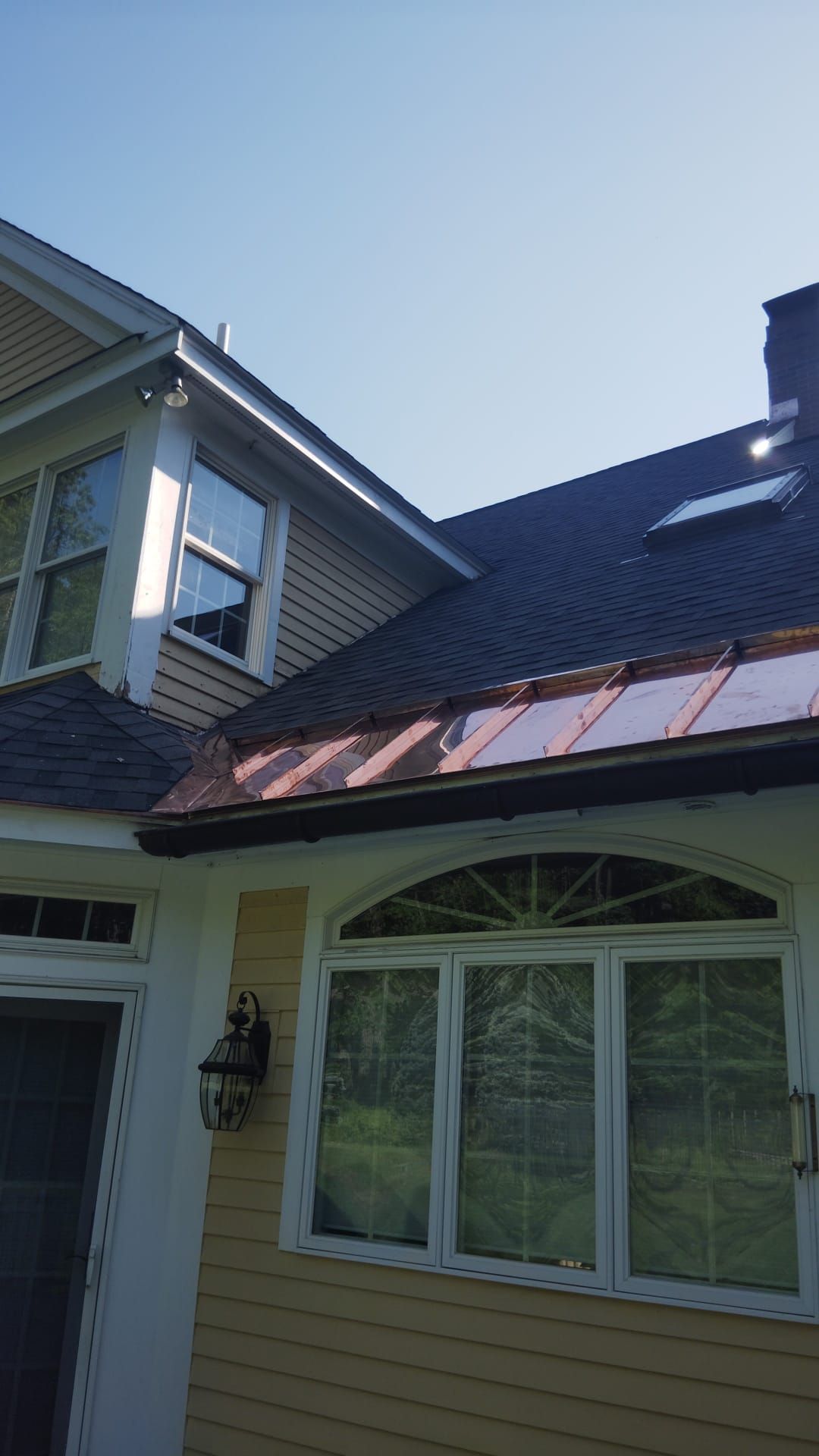 Roof Replacement with Owens Corning Shingles and Copper Flashing by Mighty Dog Roofing of Greater Middlesex County