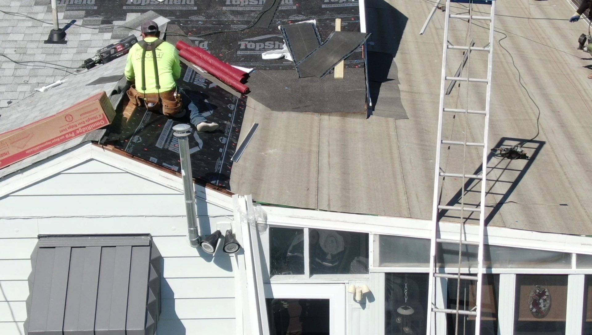 Residential Roofing Installation using Performance Shingles by Mr. Roofer