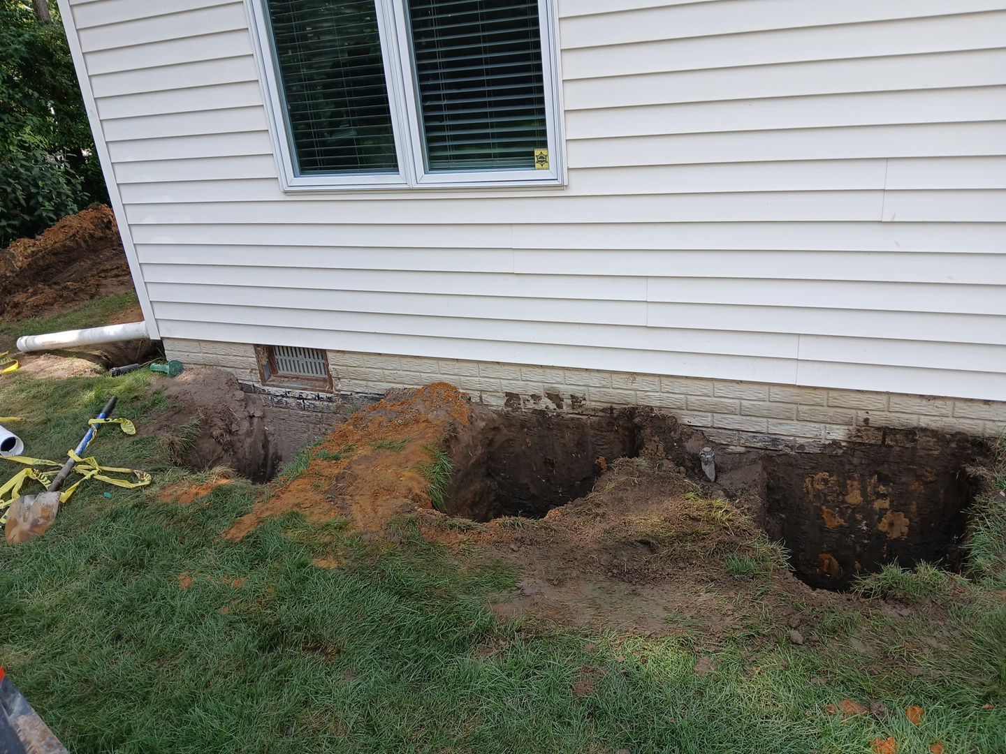 Piering and Concrete Supports by Toledo Basement Repair 