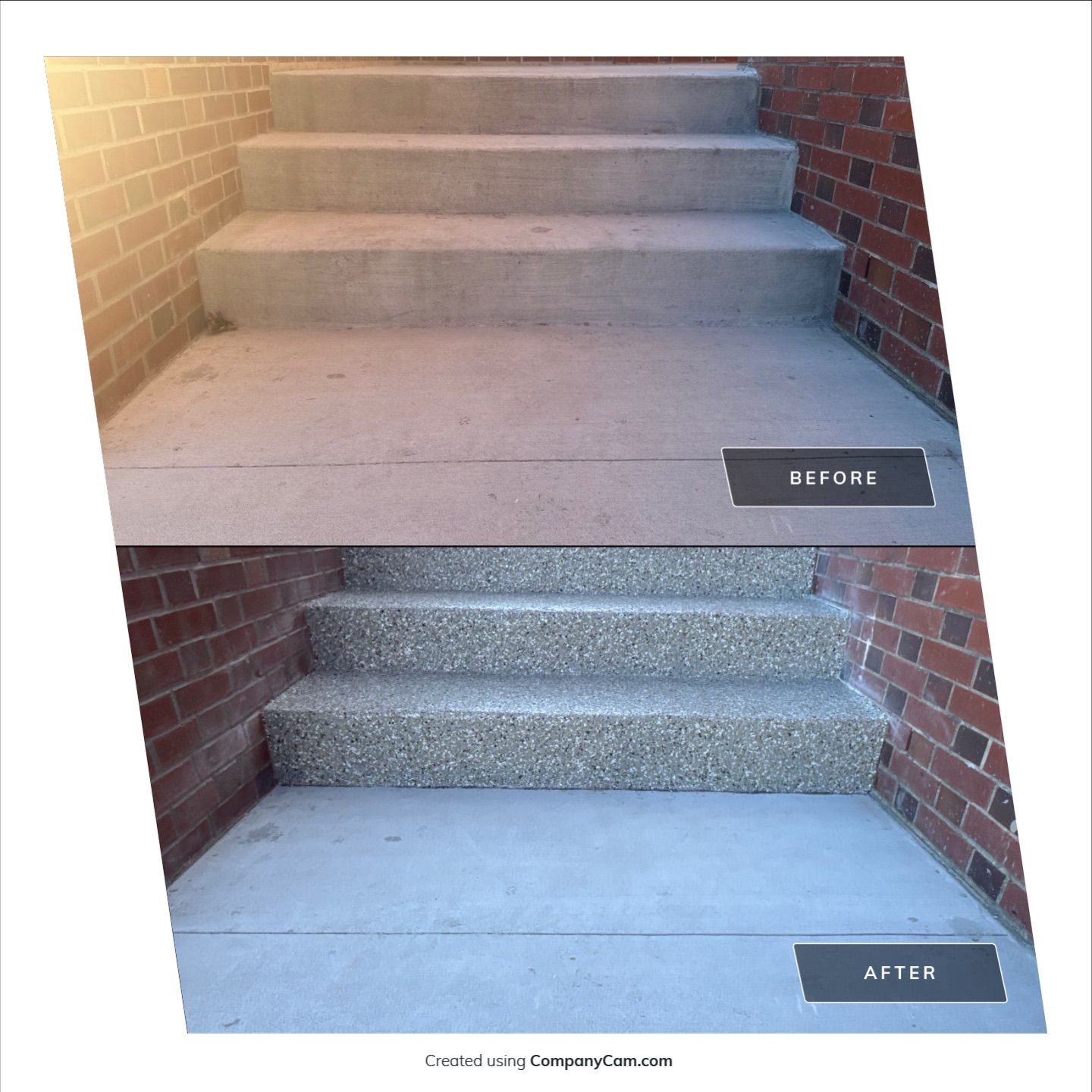 Lake Butler Courthouse in Lake Butler, FL in Pebble Beach by Cross Creek Concrete Coatings