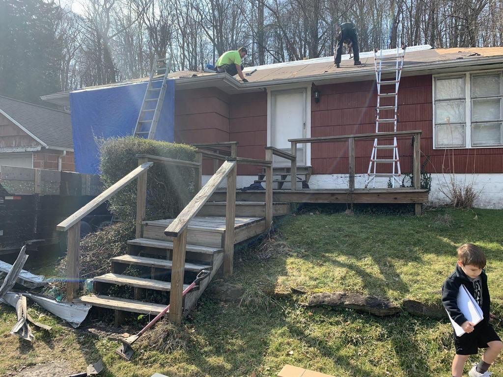Deck Replacement using Pressure Treated Lumber by Secure Construction Company Inc