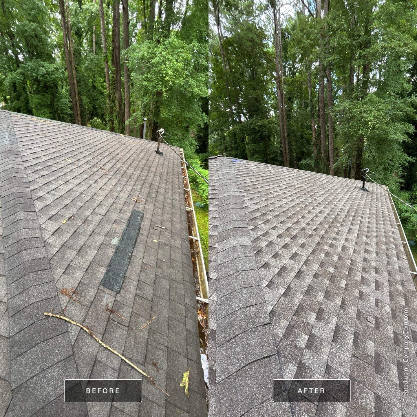 Roof replacement by Deerfield Roofing LLC