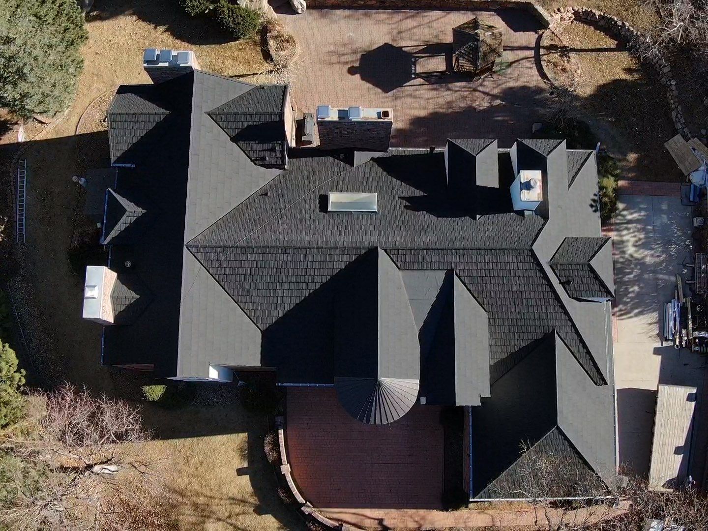 Unified Stone Coated Roof & Stucco Remodle by Blue Peaks Roofing LLC