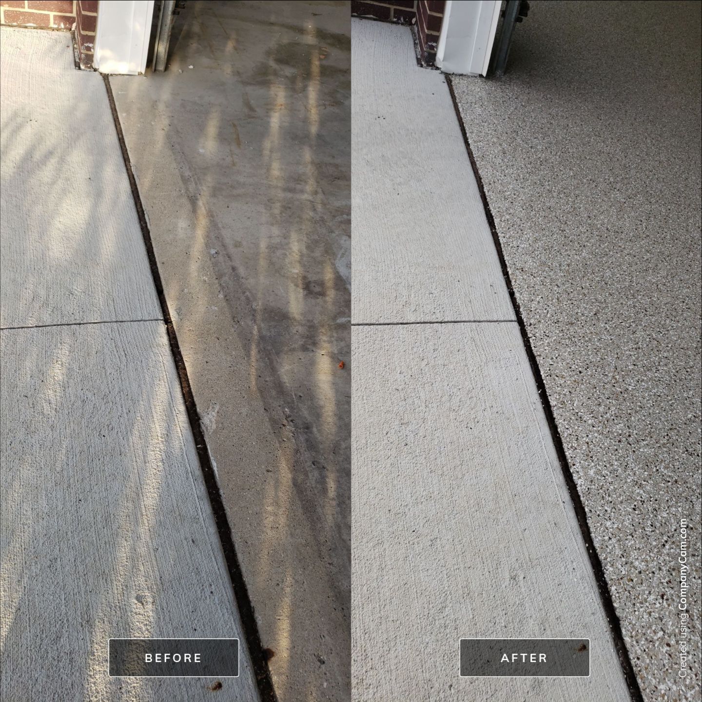 Garage Floor Coating using Polyurea by Revival Concrete Coatings, LLC