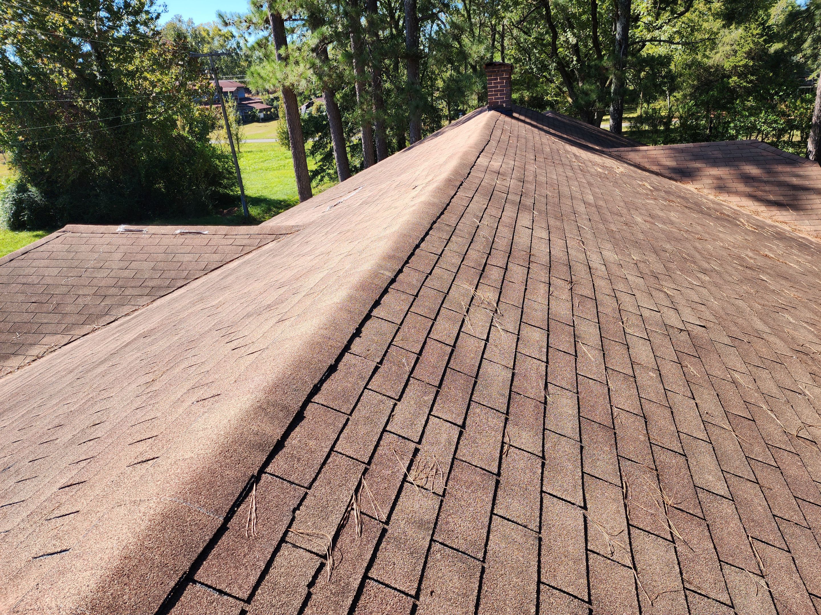 Residential Shingle Reroof using CertainTeed XT25: Resawn Shake by Hostetler Roofing
