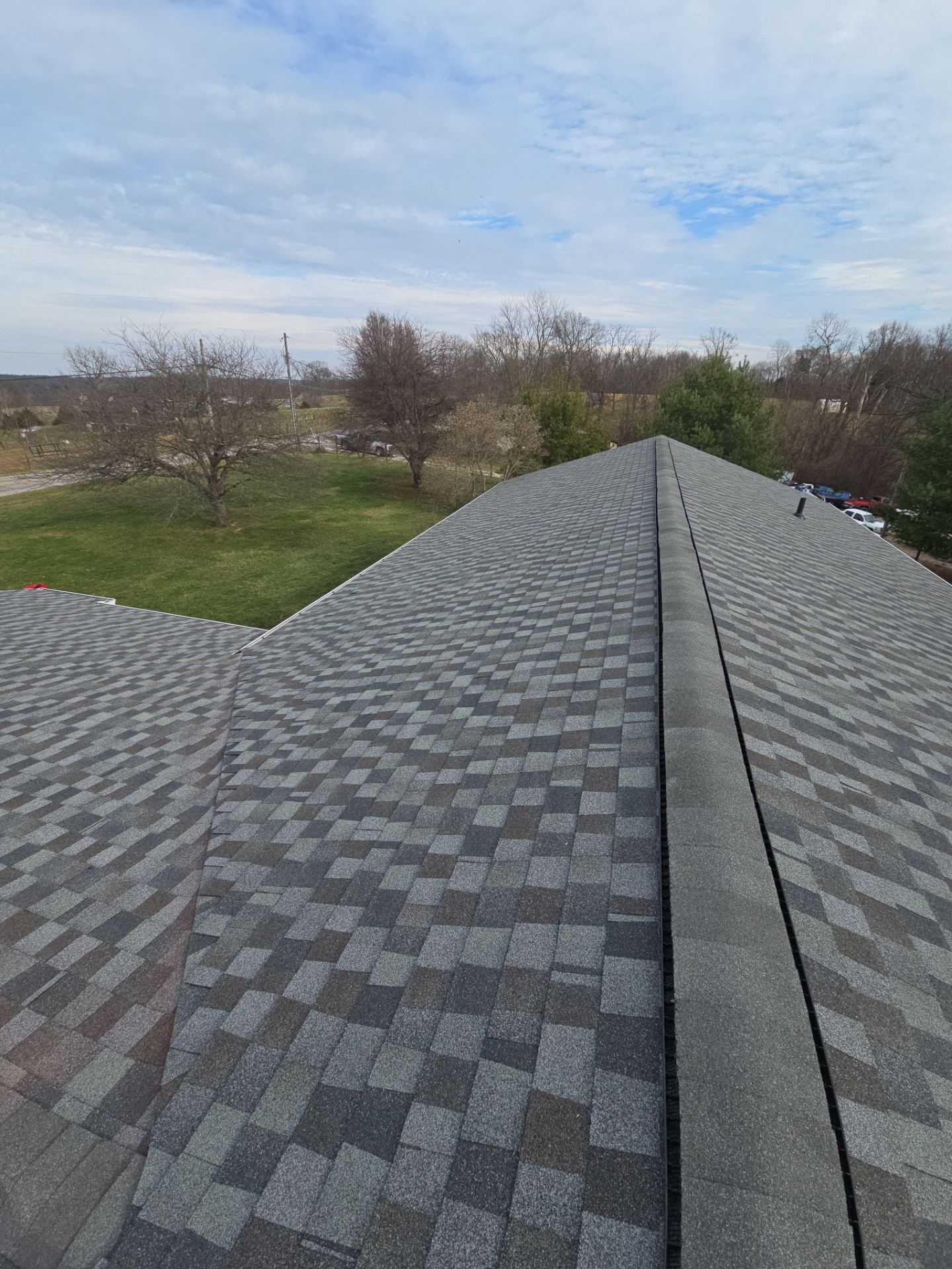 Roof Replacement with GAF Timberline HDZ Shingles in Morning View, KY by Empire Contractors