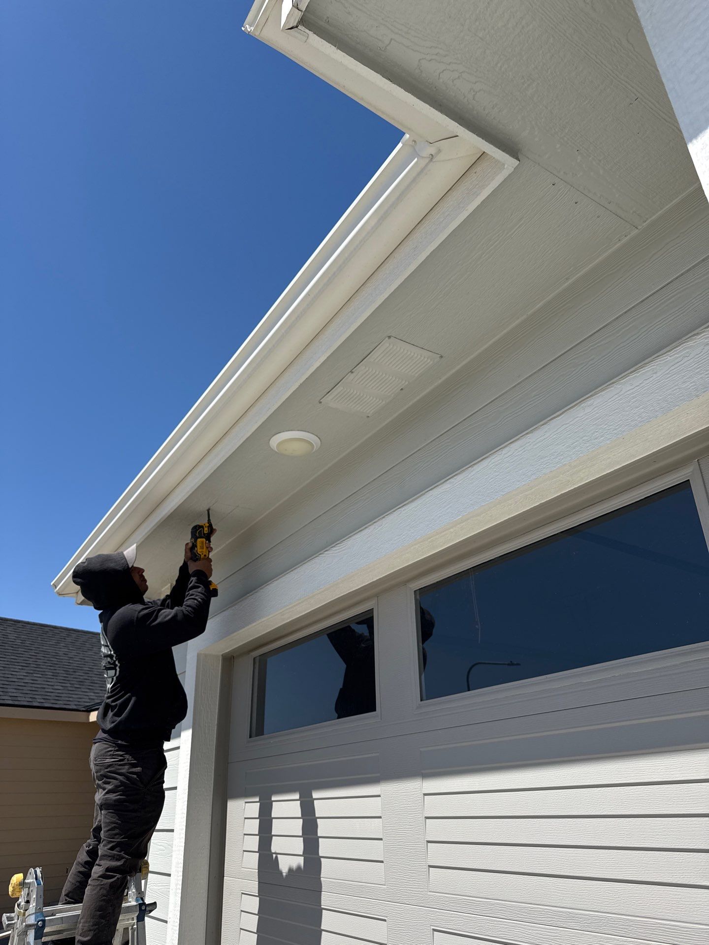 Siding Repair and Soffit Ventilation Upgrades in Valley, NE by Crows Roofing LLC