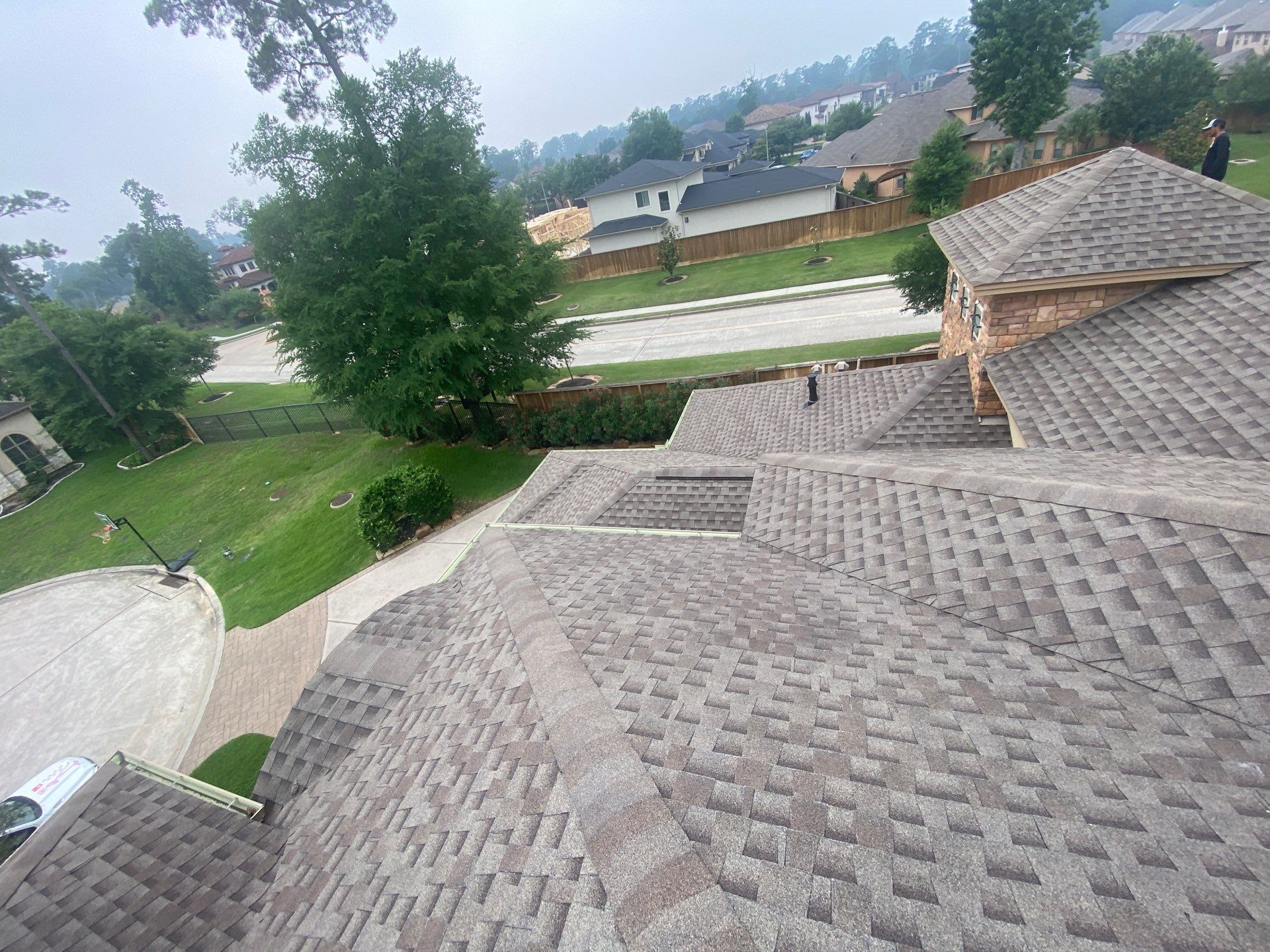 Residential Roofing Repair using Owen's Corning Duration (Lifetime) Shingles by Roof Repair Company