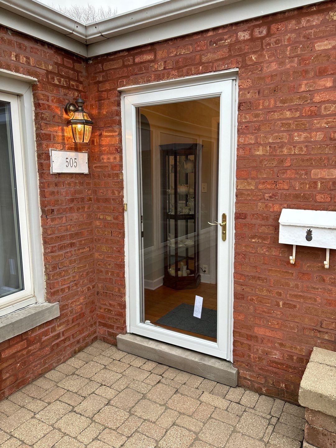 Door Installation using Storm Door by Welter Home Services
