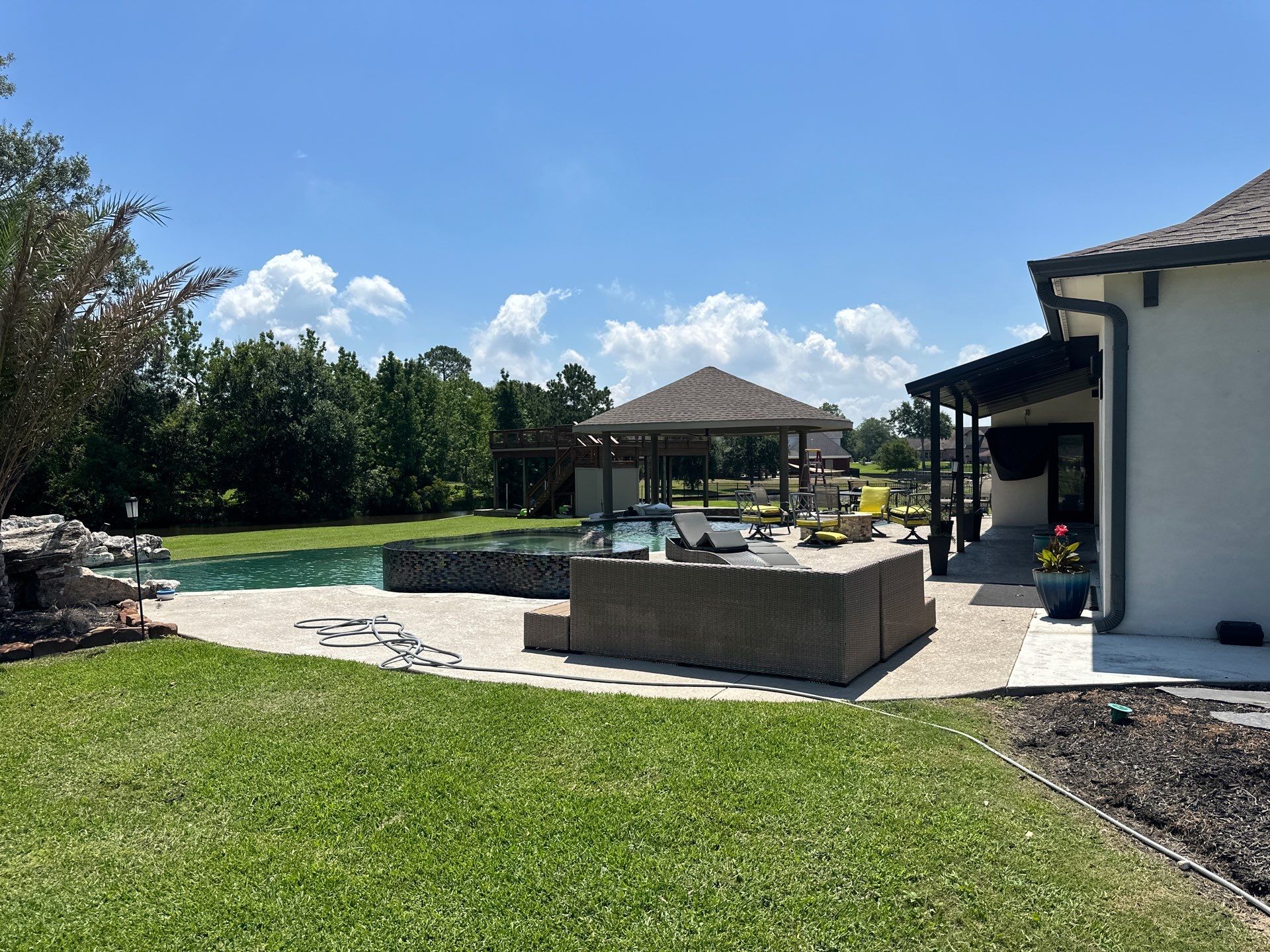 Patio Remodel in Orange County Texas by SophAlx LLC