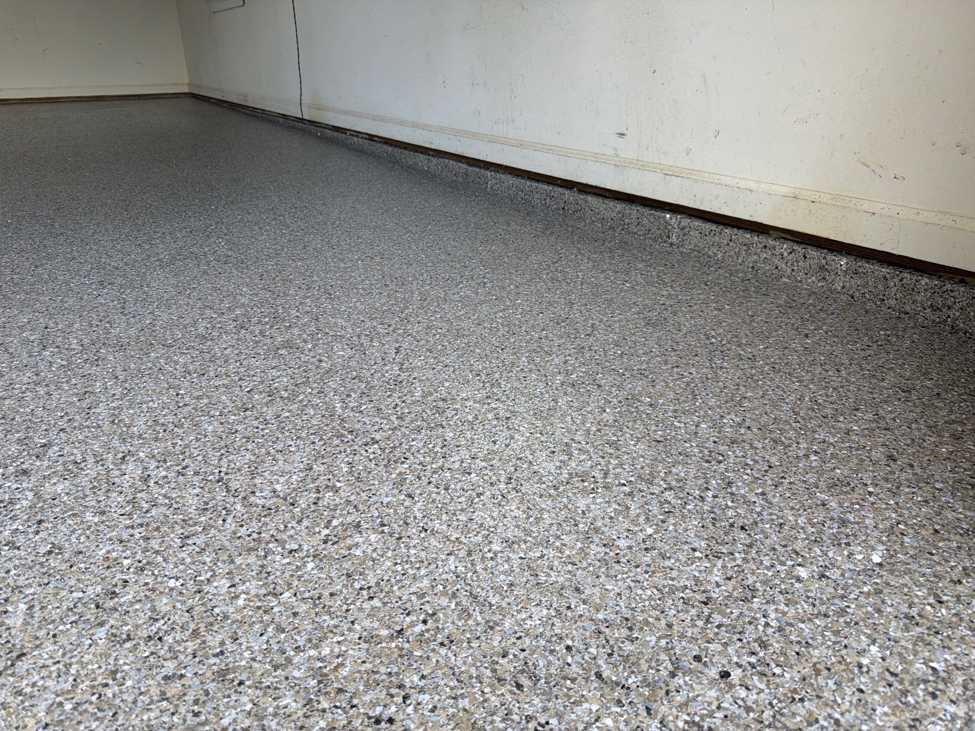 VIntage Shalestone Garage Coating by NG Masonry & Construction LLC