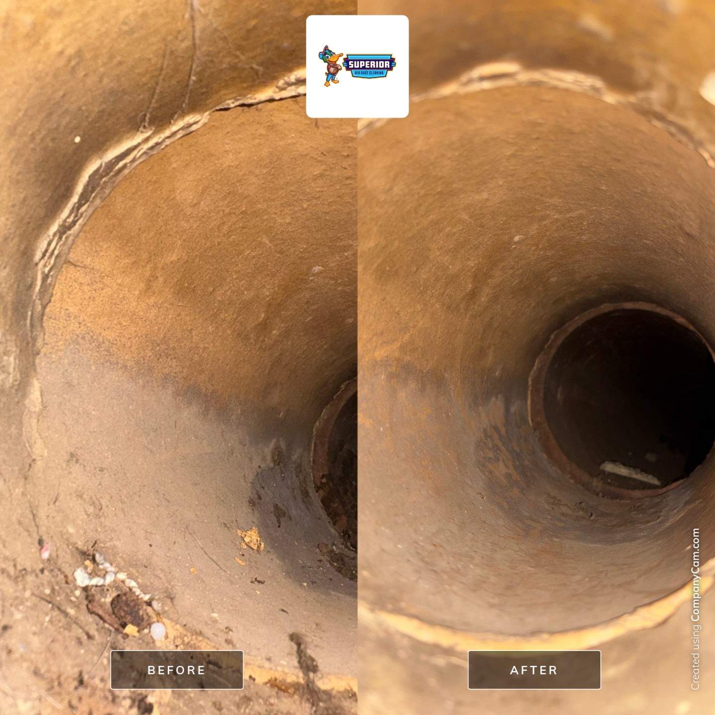 Air Duct Cleaning With a Vacuum Truck in Girard, OH by Superior Air Duct Cleaning