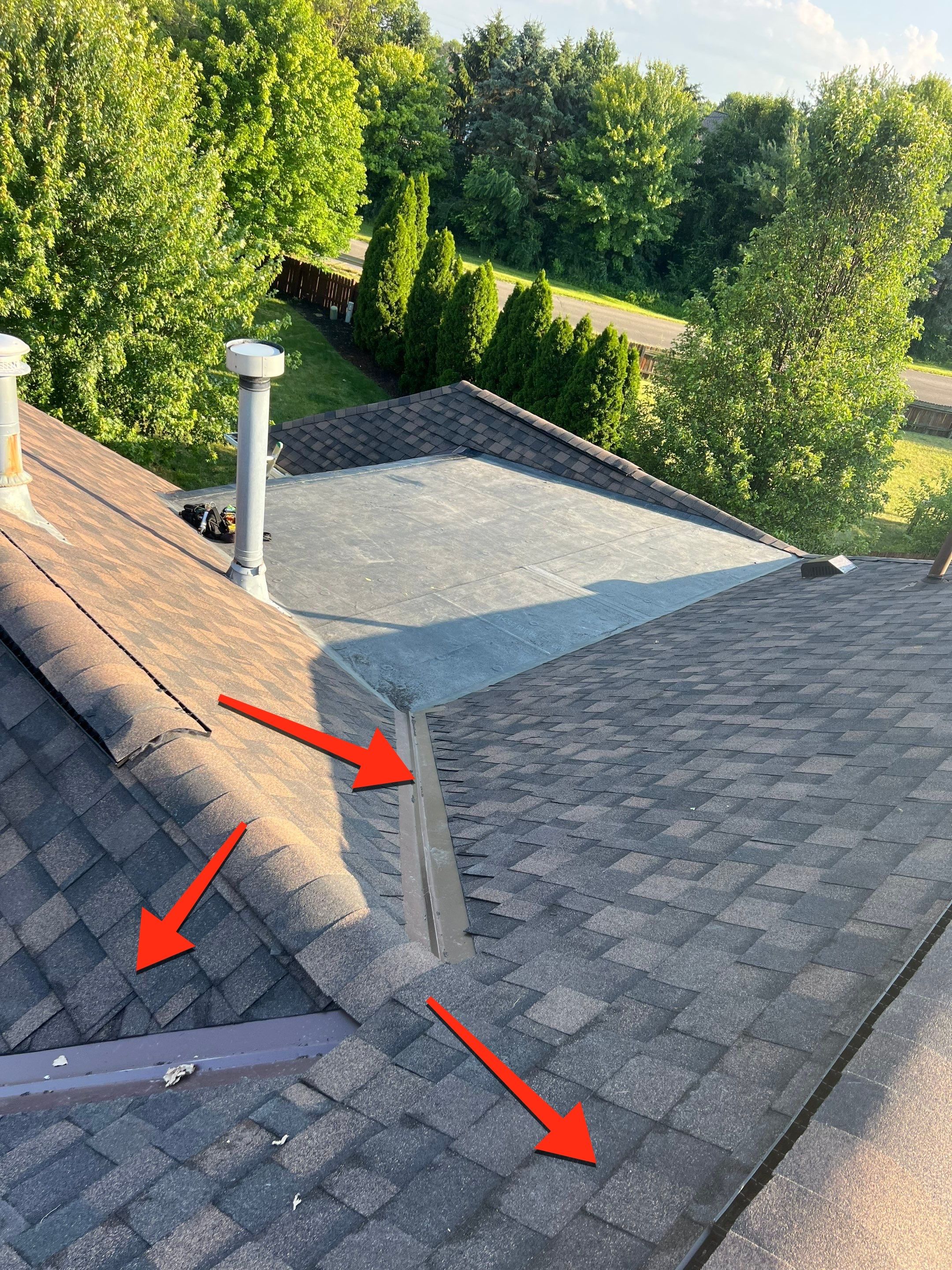Residential Roofing Installation using IKO dimensional shingles by SOS Home Ohio 