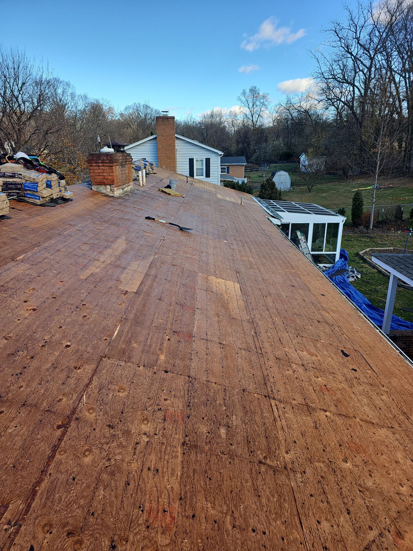 Roof Replacement - Colonial Slate by Winchester Roofing