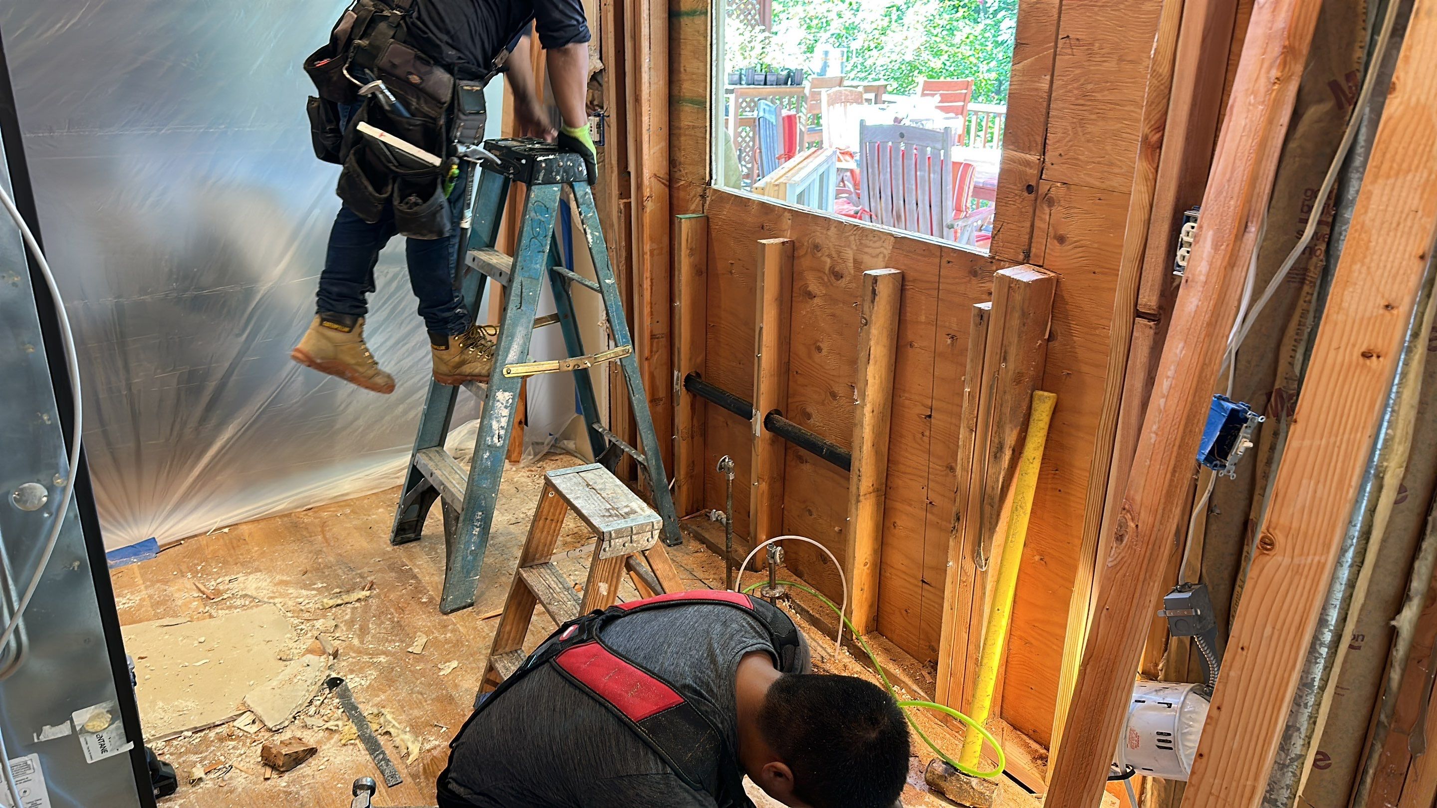 Kitchen Remodel using Cabinets by Home Concepts Construction