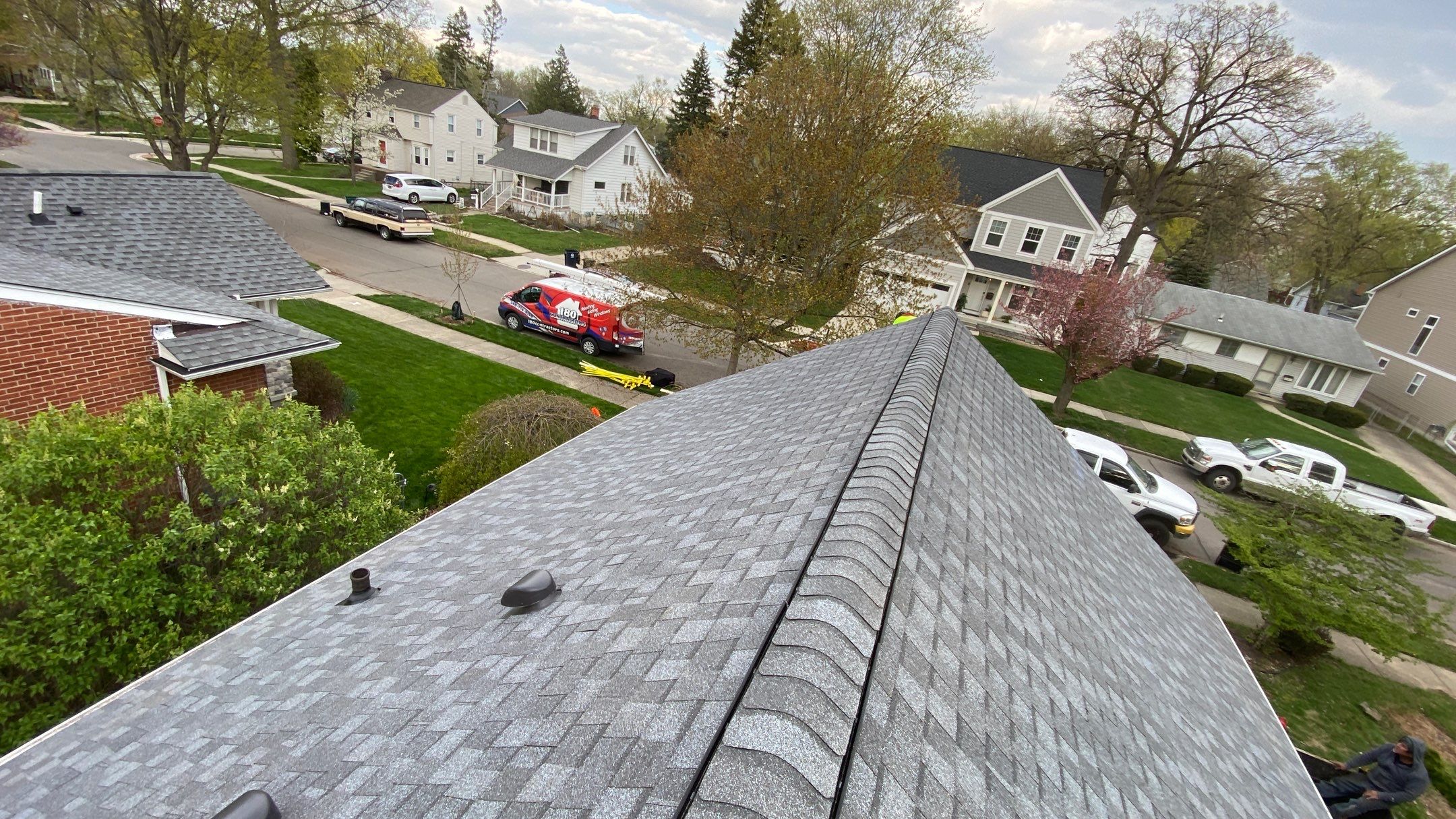 Roof Replacement using CertainTeed Landmark by 180 Contractors