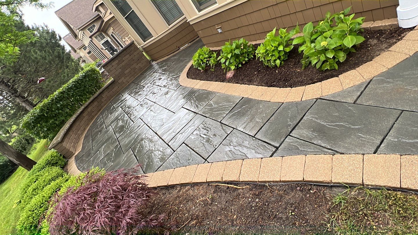 Glenview, IL Patio Clean, sand seal.  by Northern Power Washing LLC.