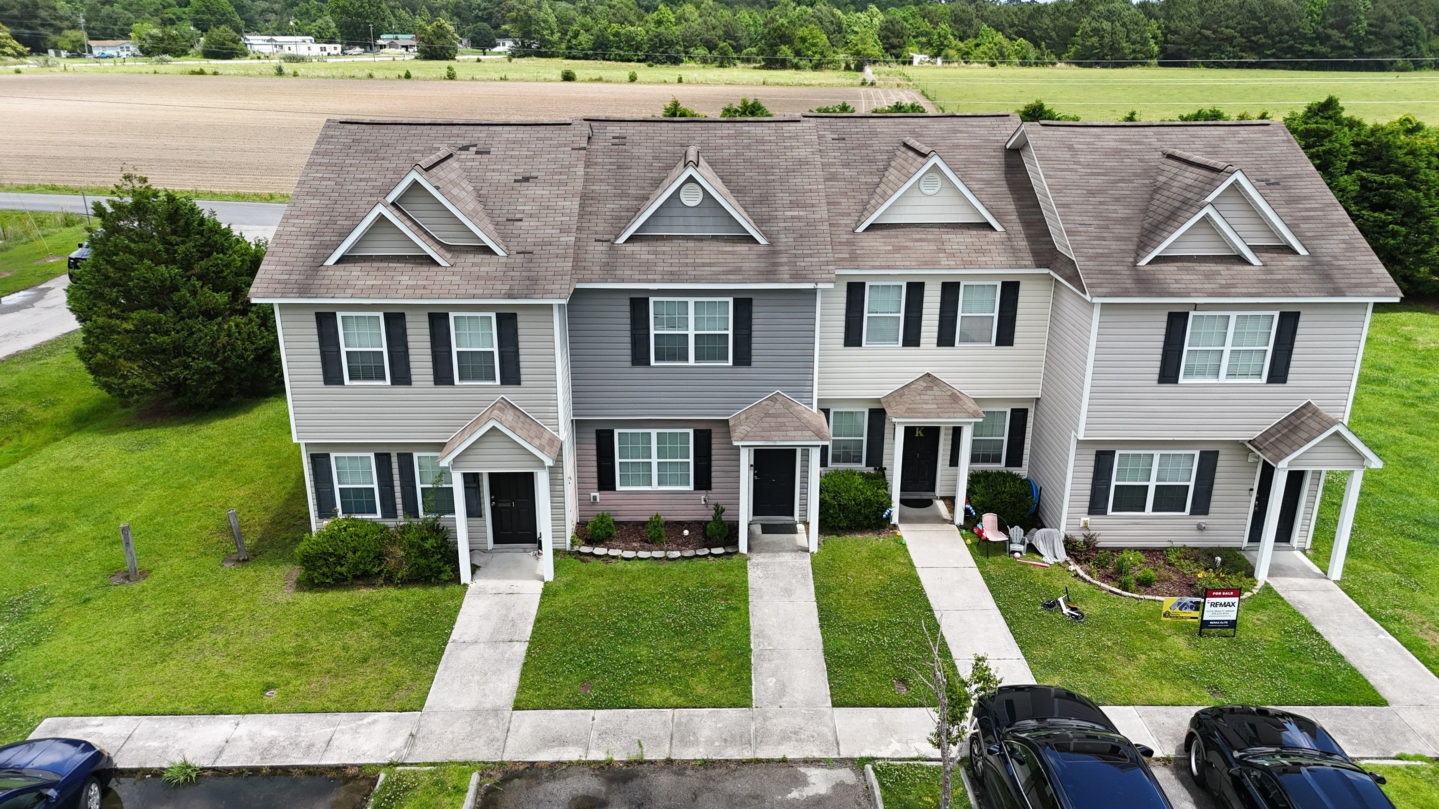 Residential Roof Inspection for Multi-Unit Townhouse in Hubert by North Carolina Roofs