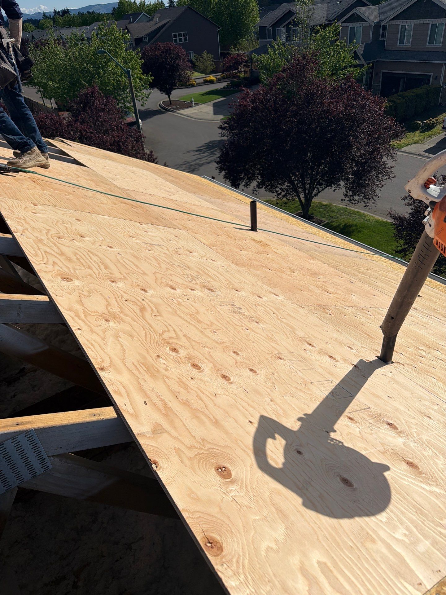 Residential Roofing Installation using GAF HDZ Shingles by Roofing Formula LLC