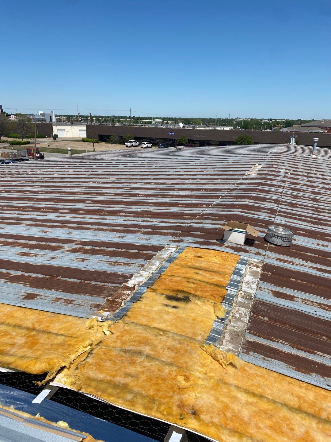 Metal Roof Project in Tulsa by Decor Roofing & Restoration