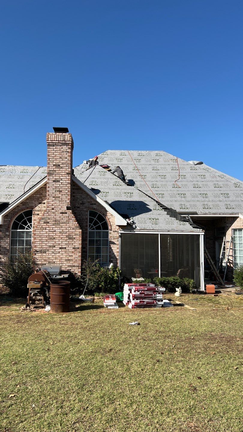 Residential Roofing Installation using GAF Natural Shadow  by A & H Roofing and Contracting