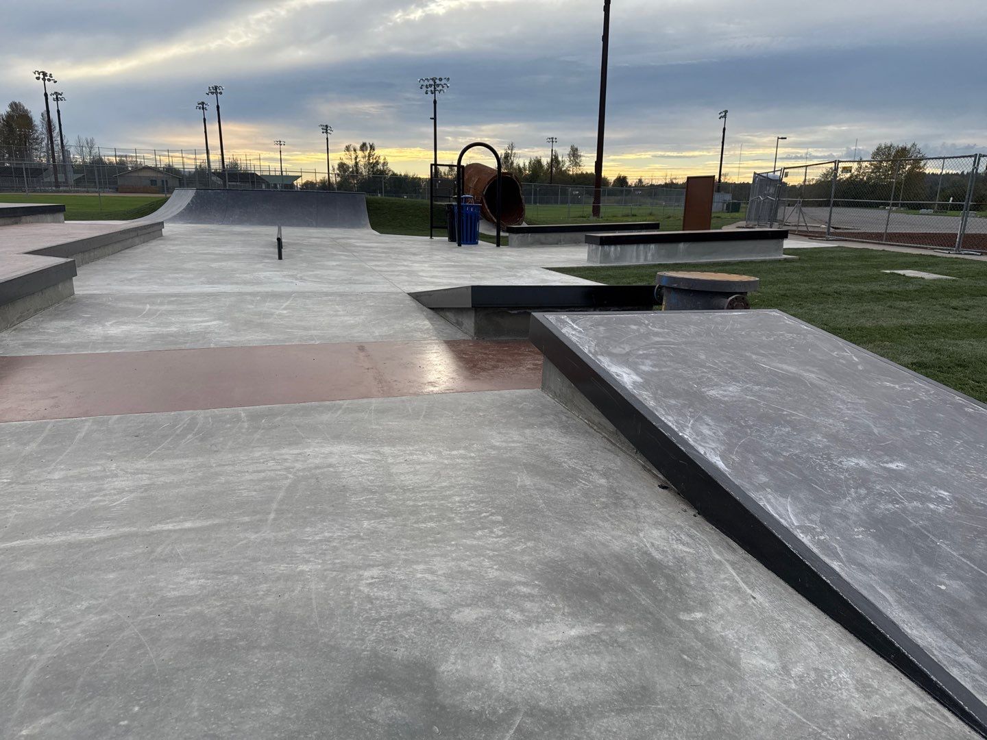 Metalworks Skatepark Construction by Janicki General Contracting