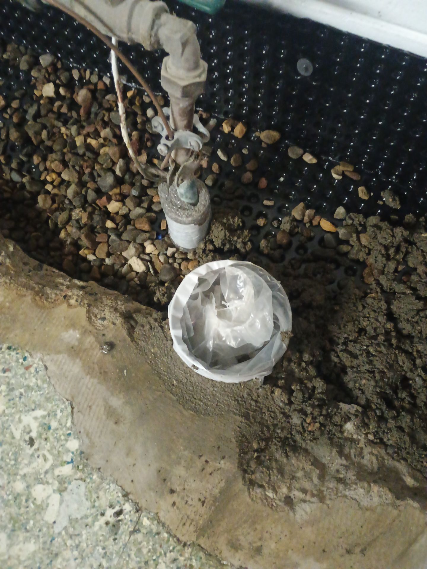 Drain Tile in Roseville for Carston by Waterproofing Northeast