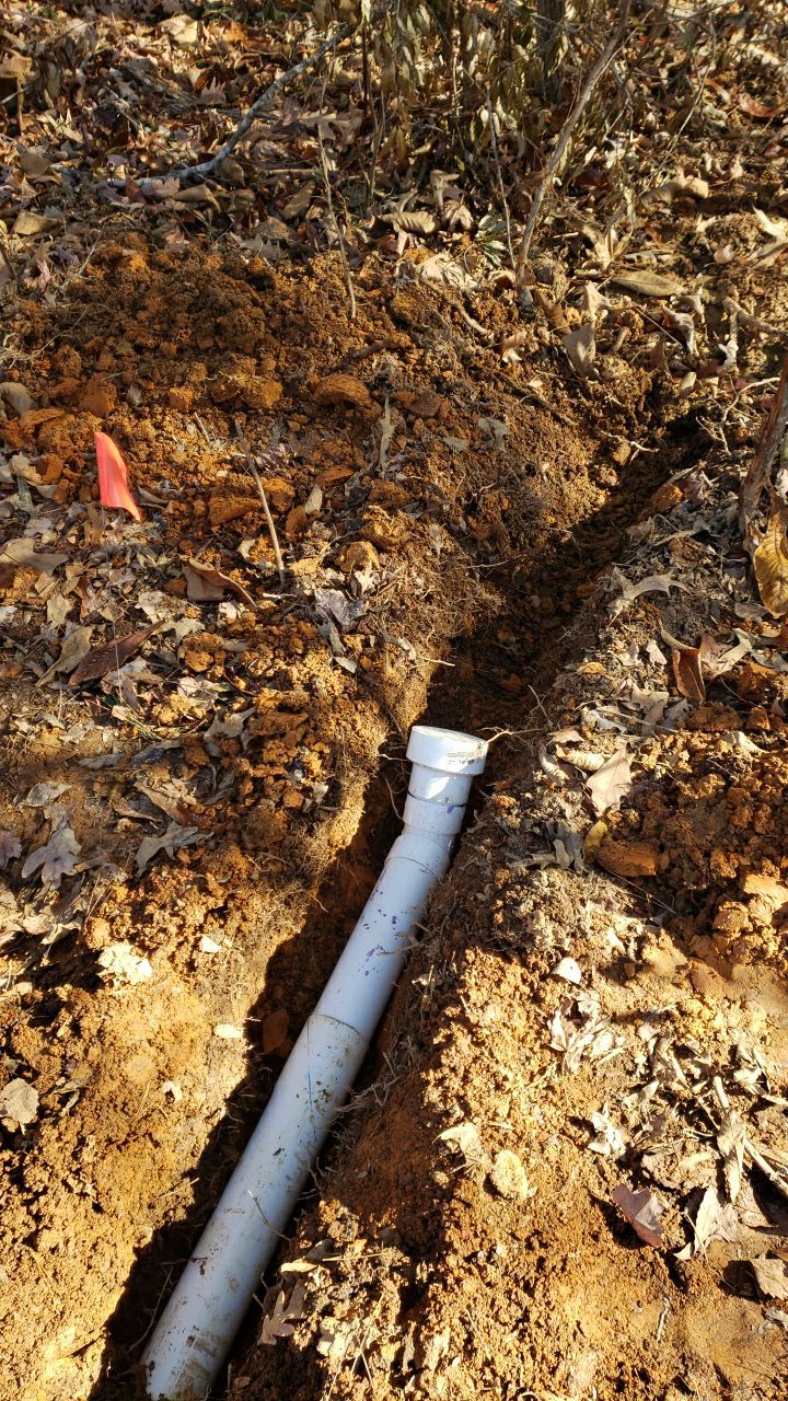 Crawl space encapsulation and exterior drainage by Power Wash Masters LLC