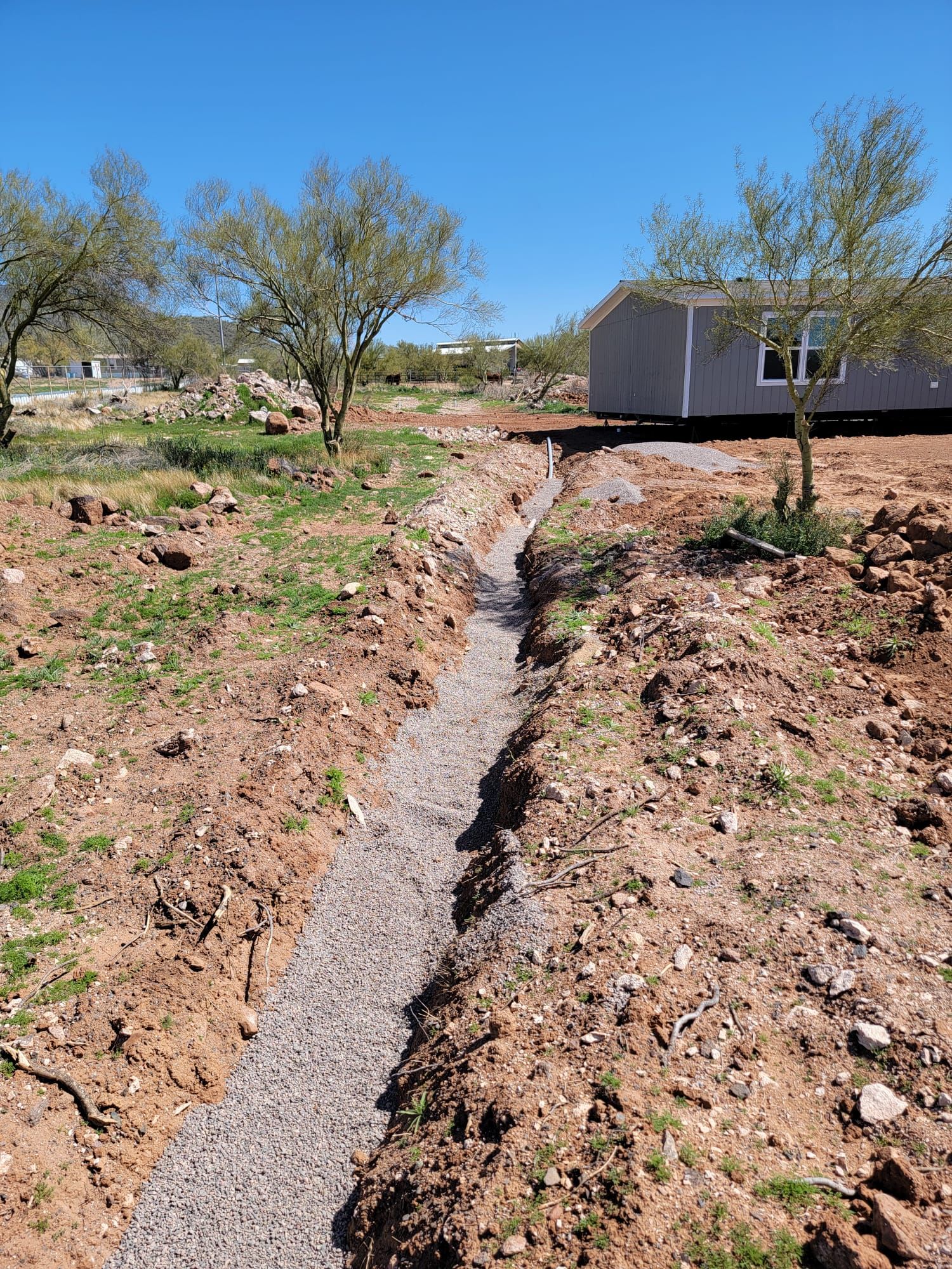 Project in New River by Mobile Home Installations